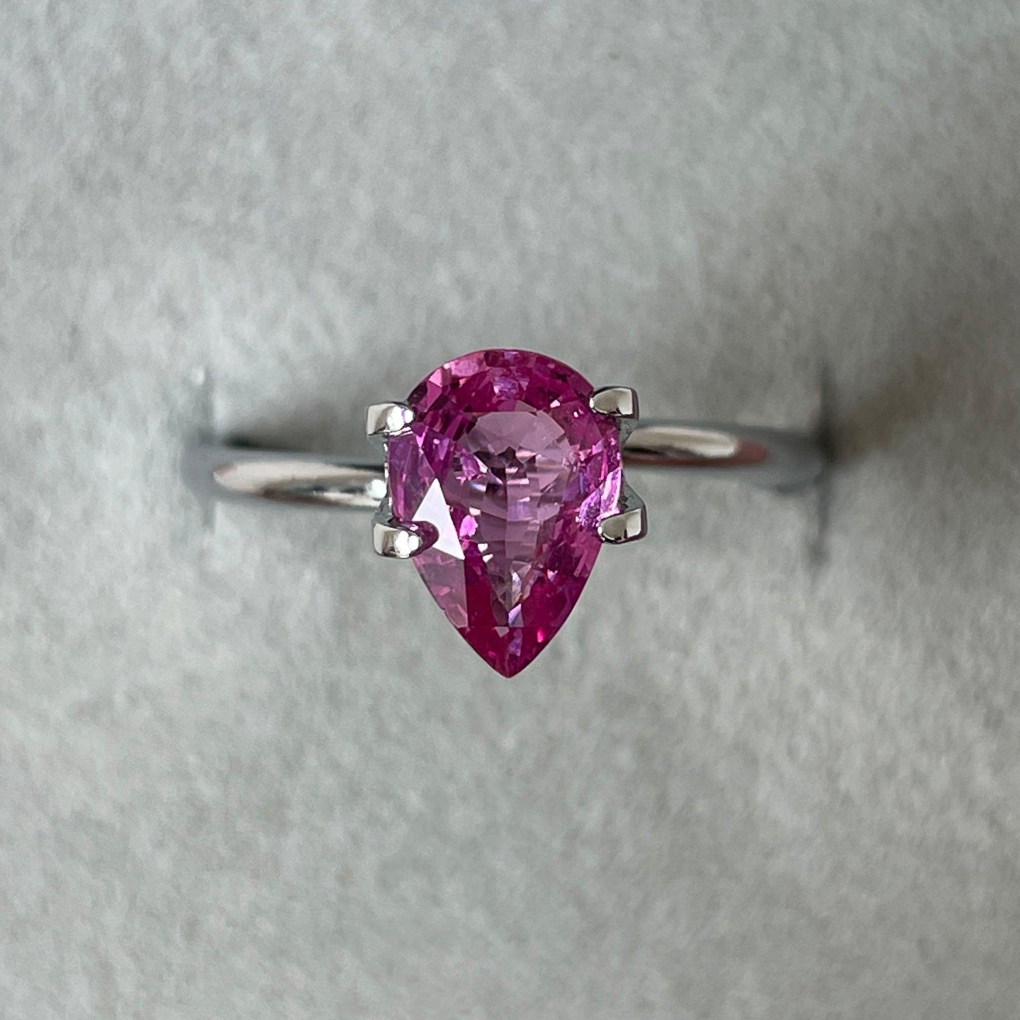 pink sapphire gemstone