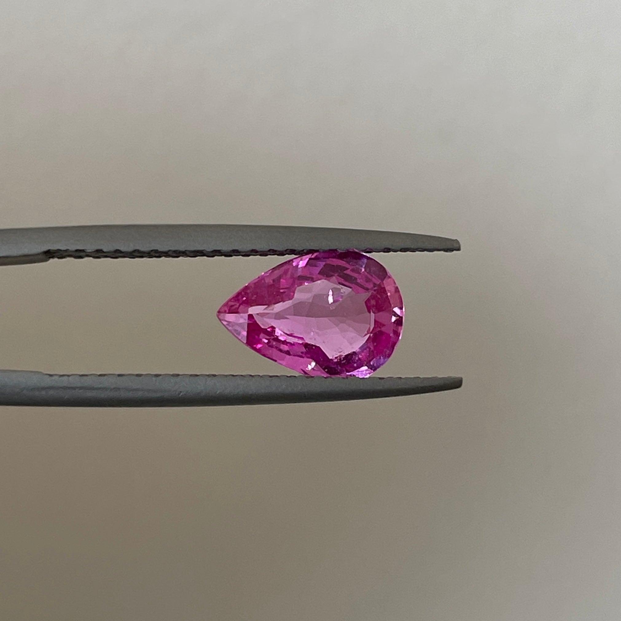 pink sapphire gemstone