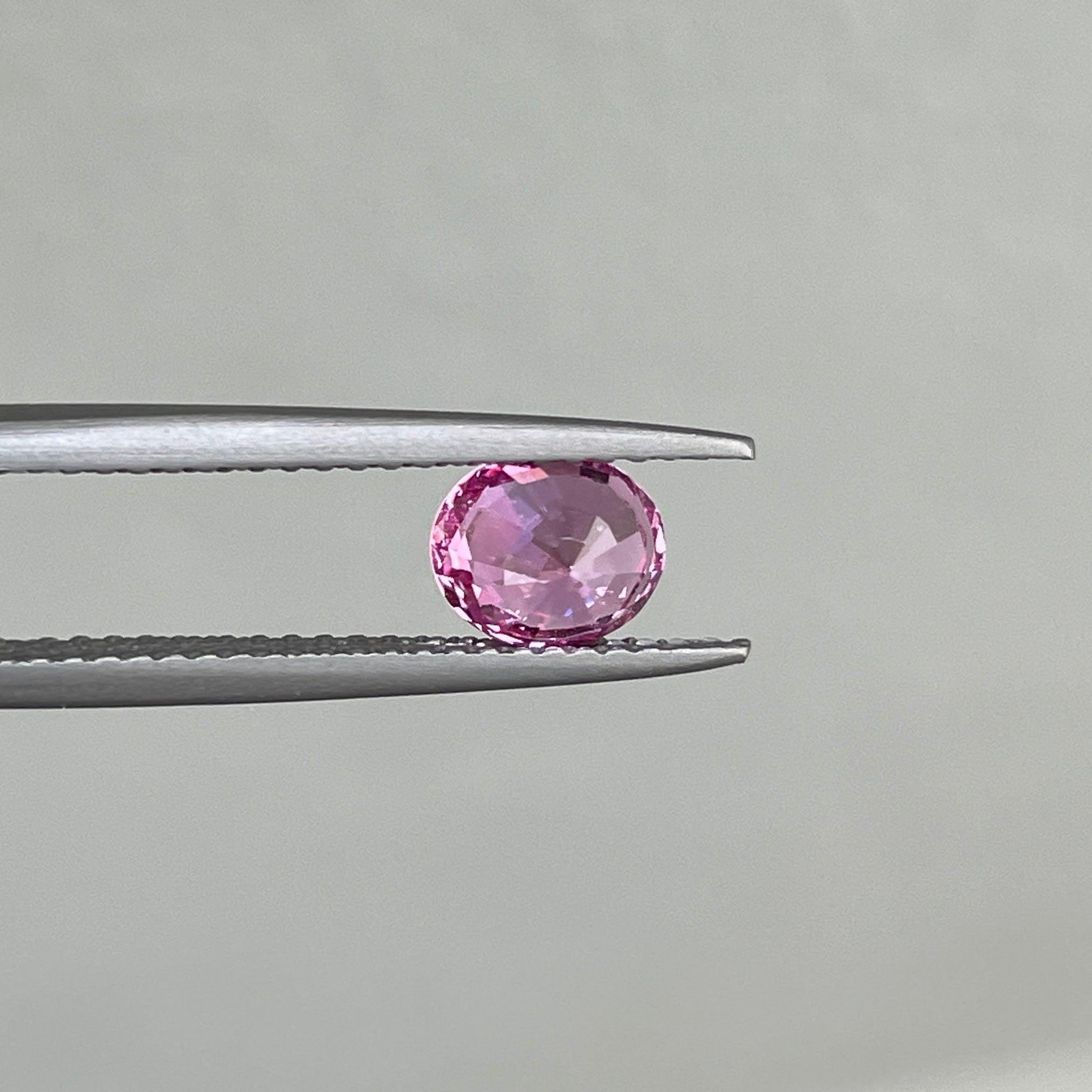 pink sapphire gemstone engagement ring