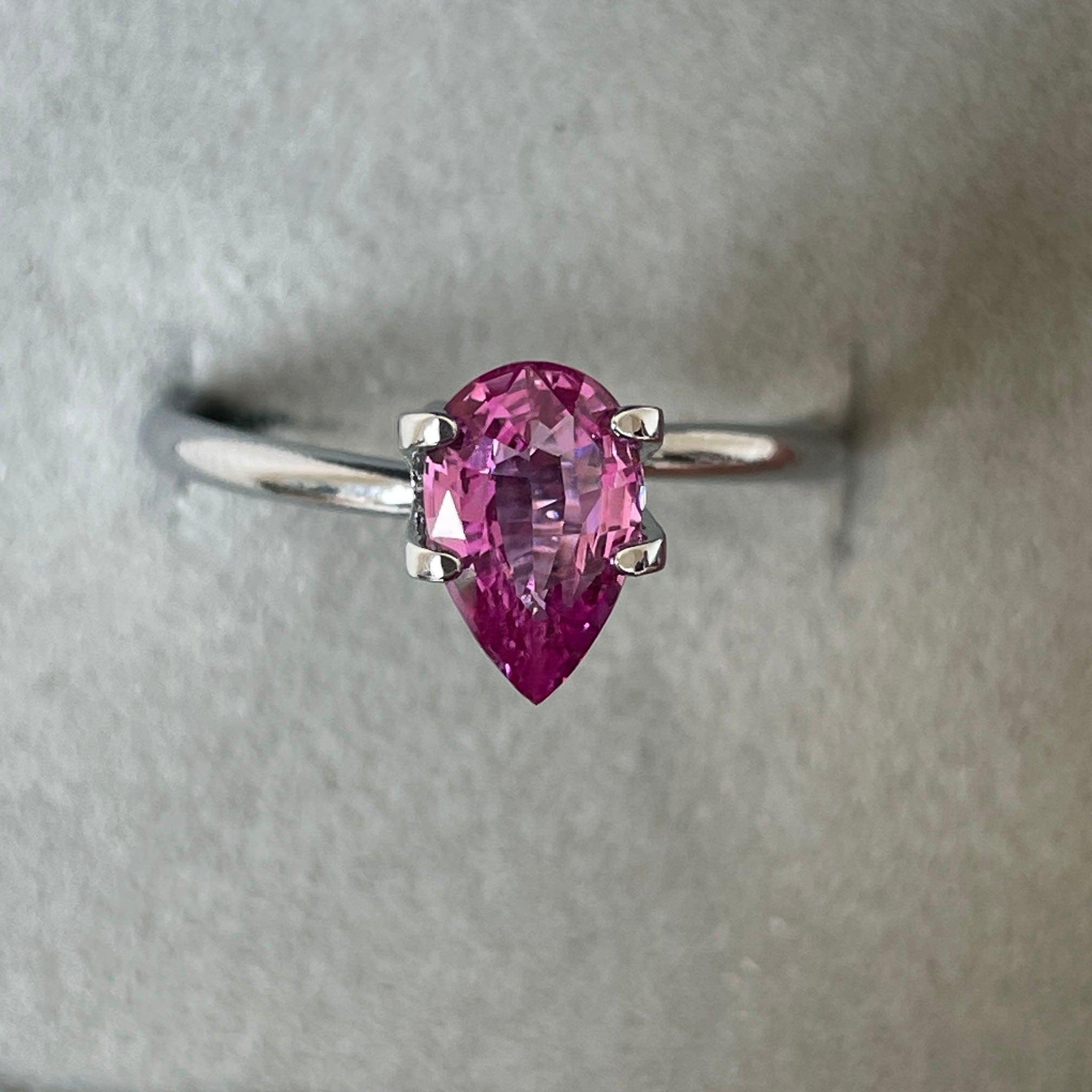 pink sapphire gemstone