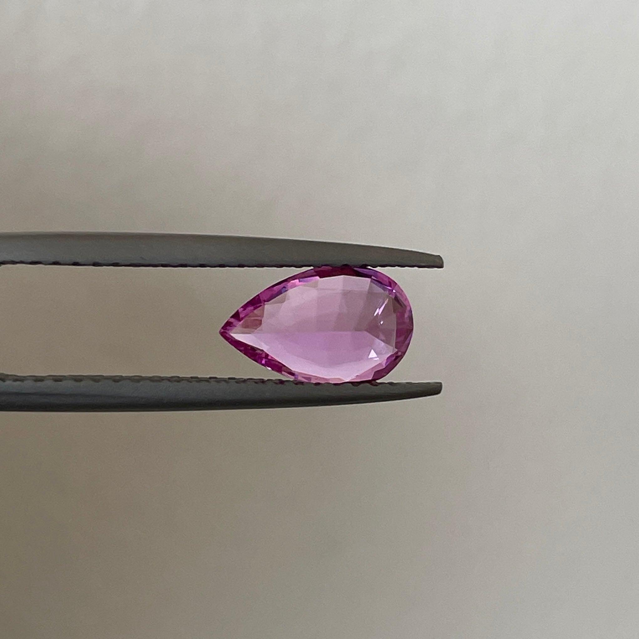 pink sapphire gemstone