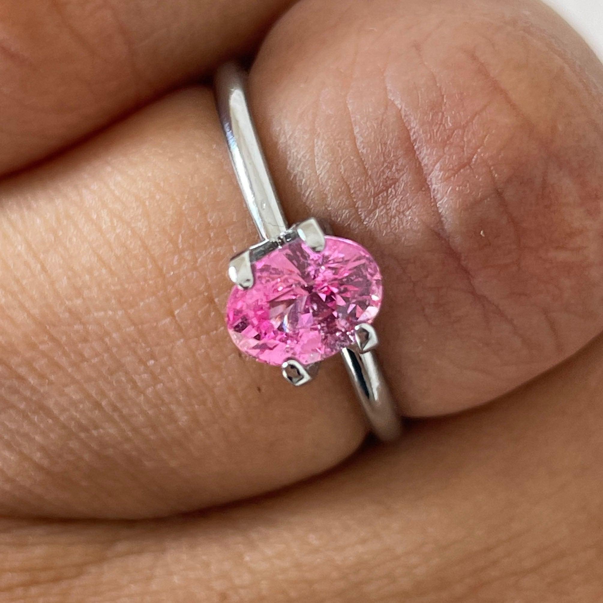 pink sapphire gemstone