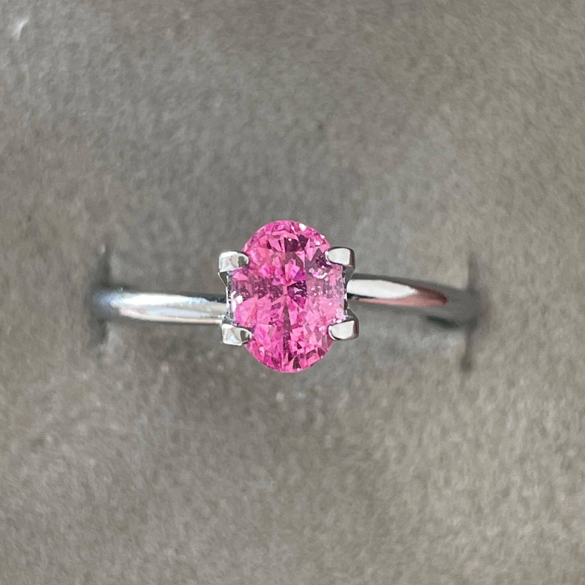 pink sapphire gemstone