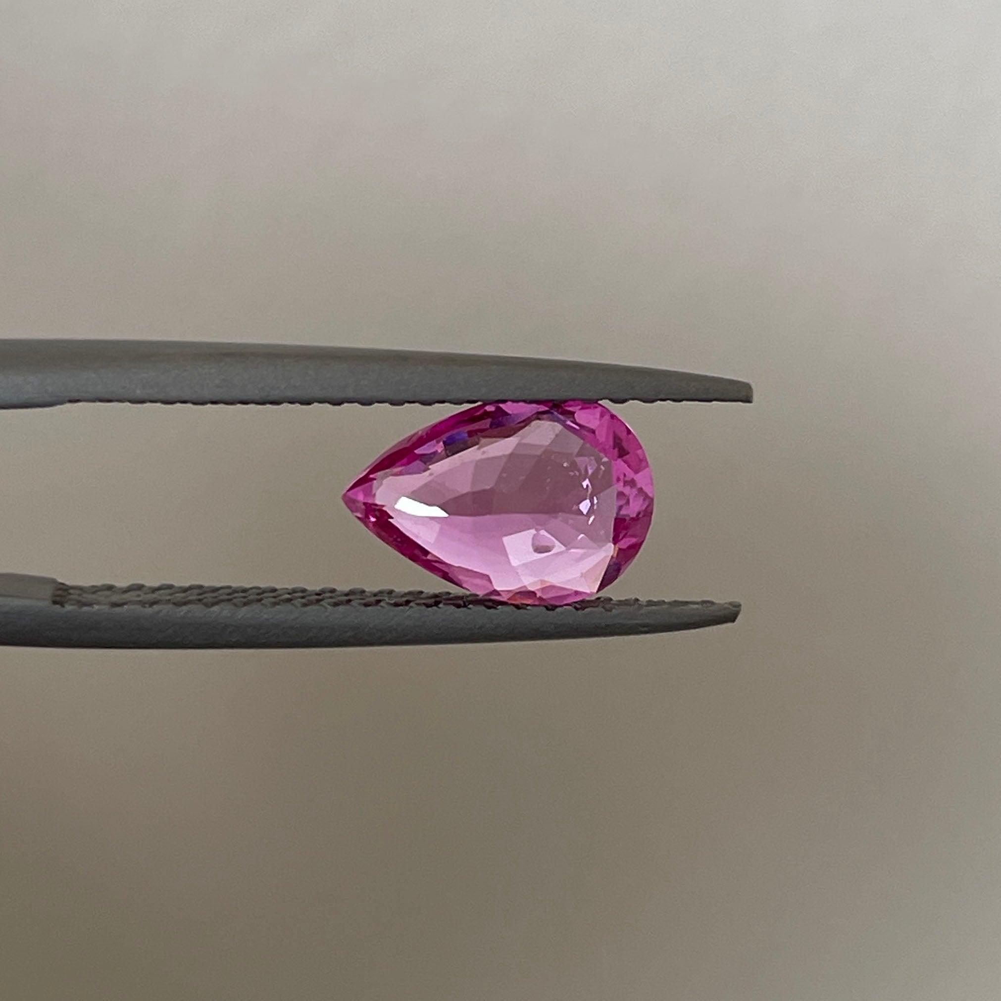pink sapphire gemstone