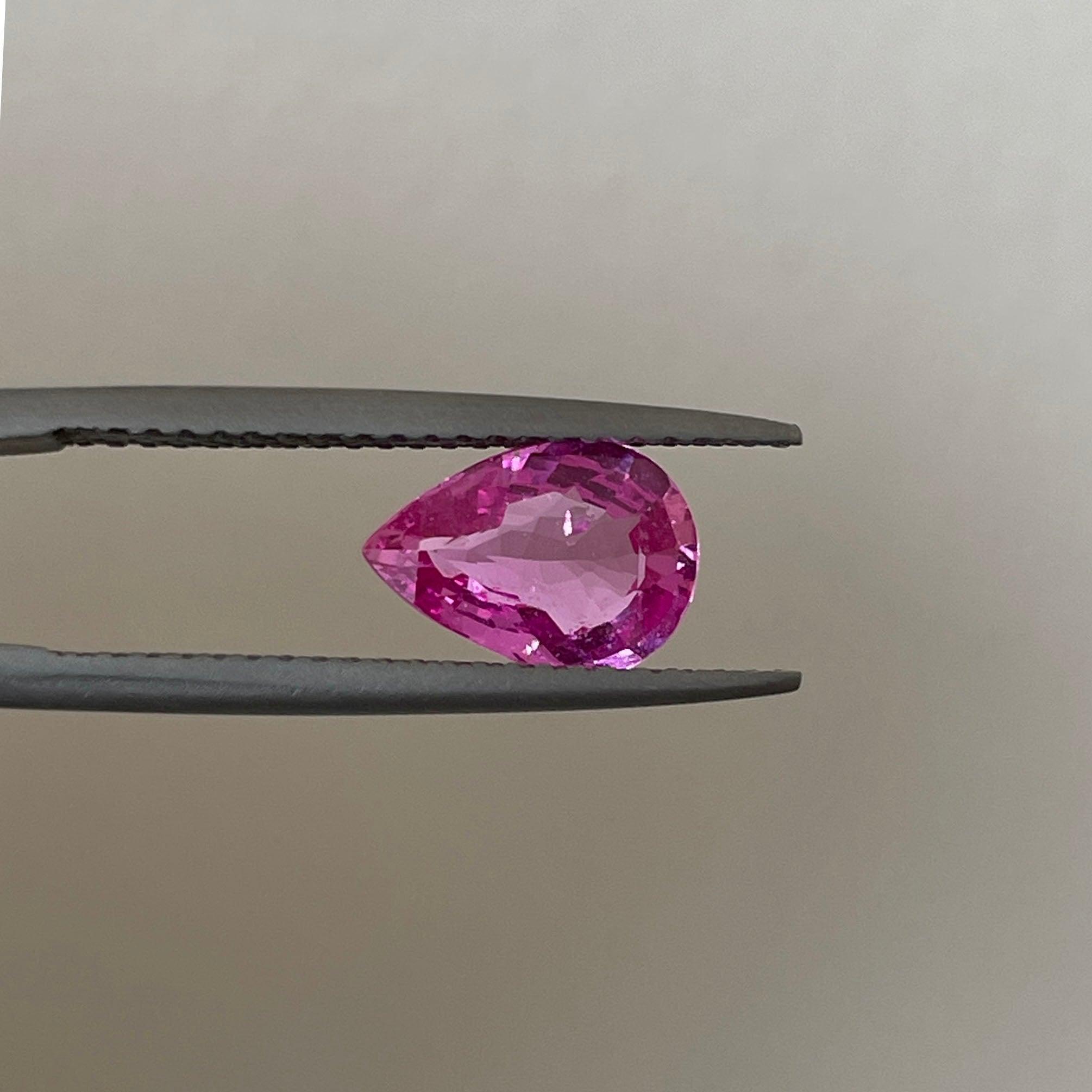 pink sapphire gemstone