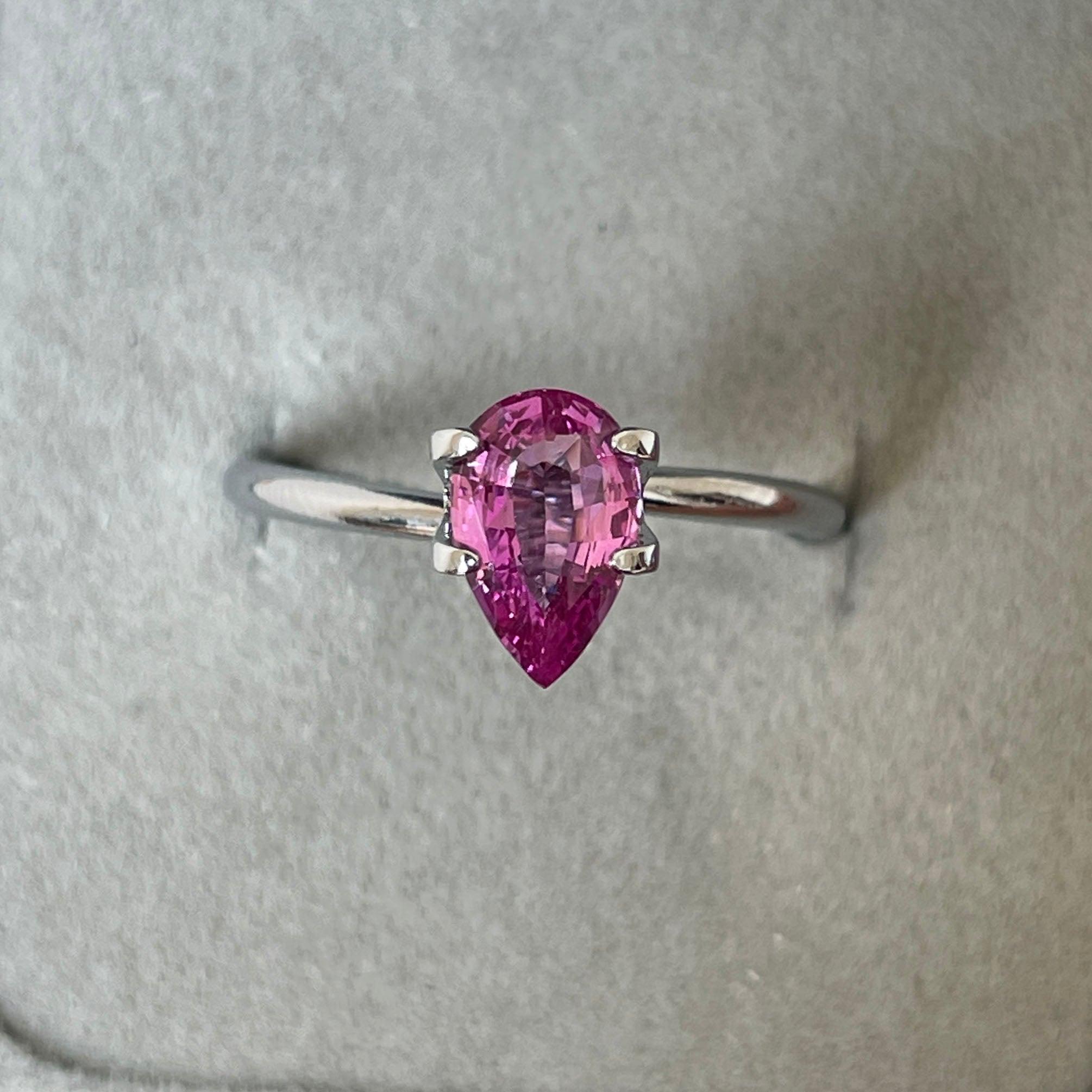 pink sapphire gemstone
