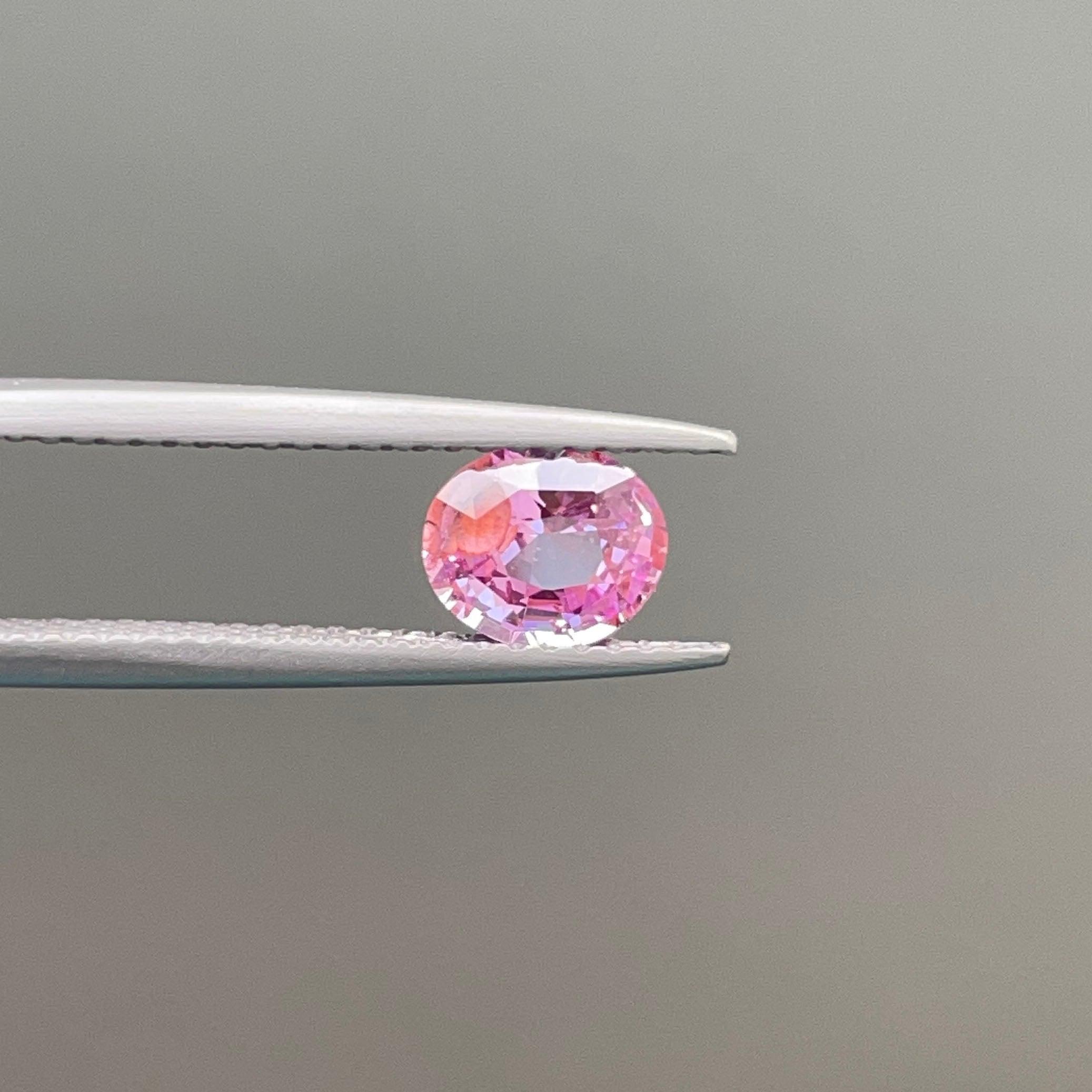 pink sapphire promise ring