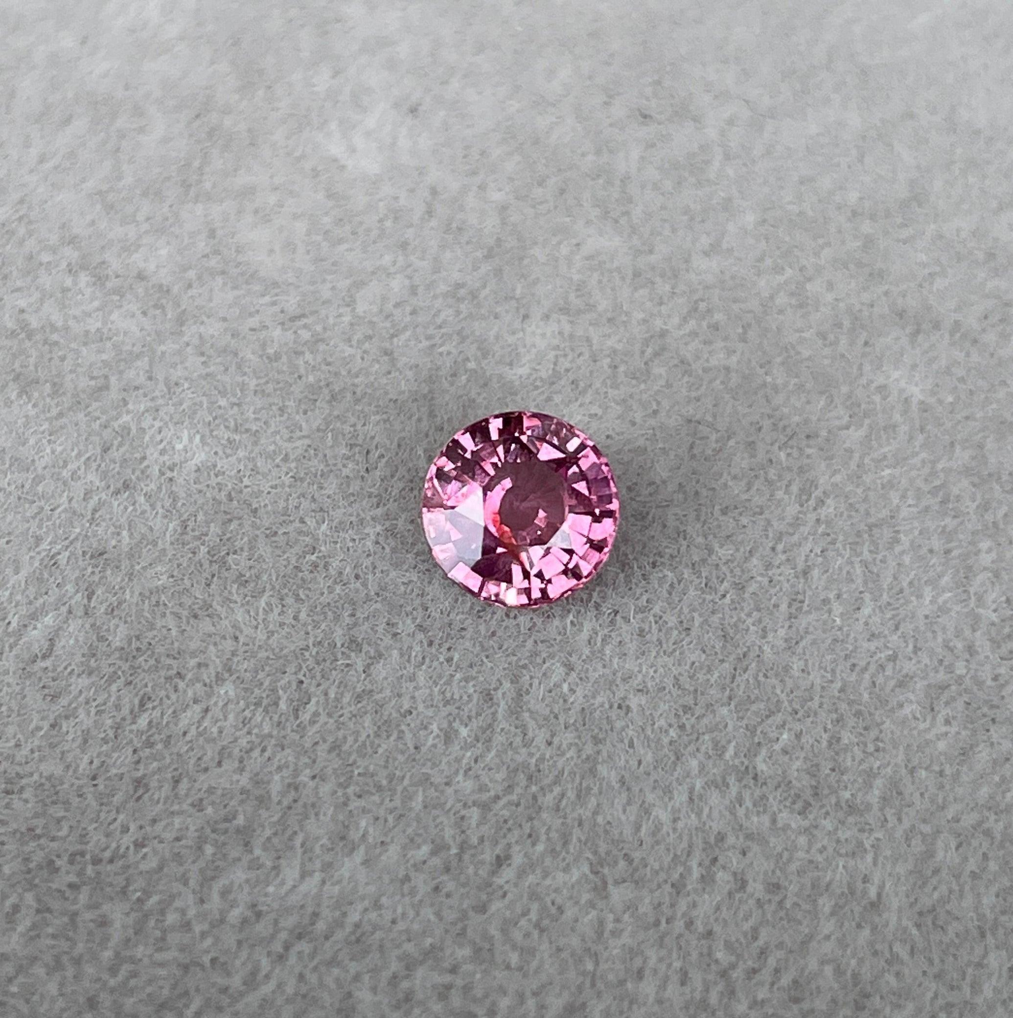 pink sapphire promise ring