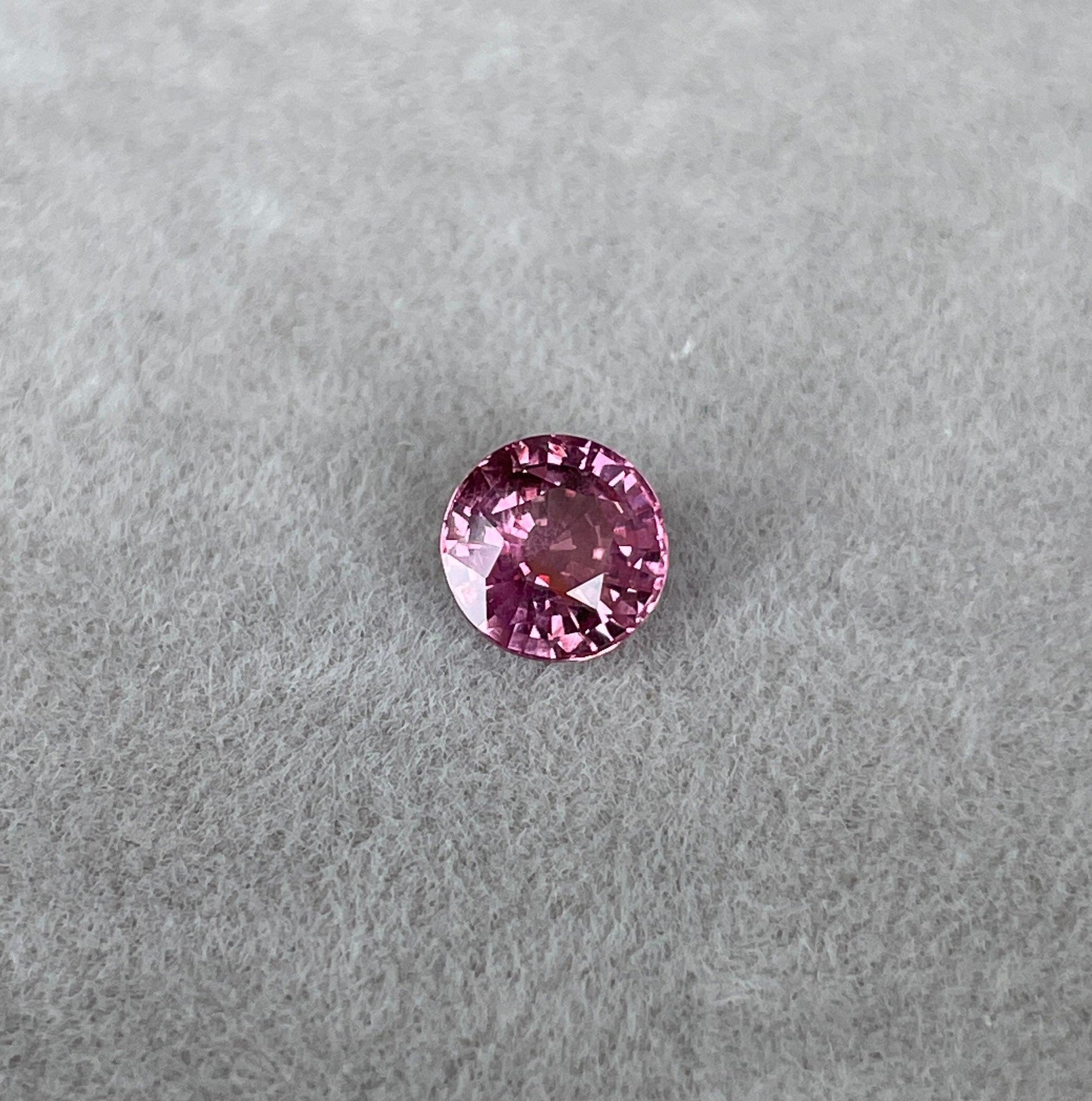 pink sapphire promise ring