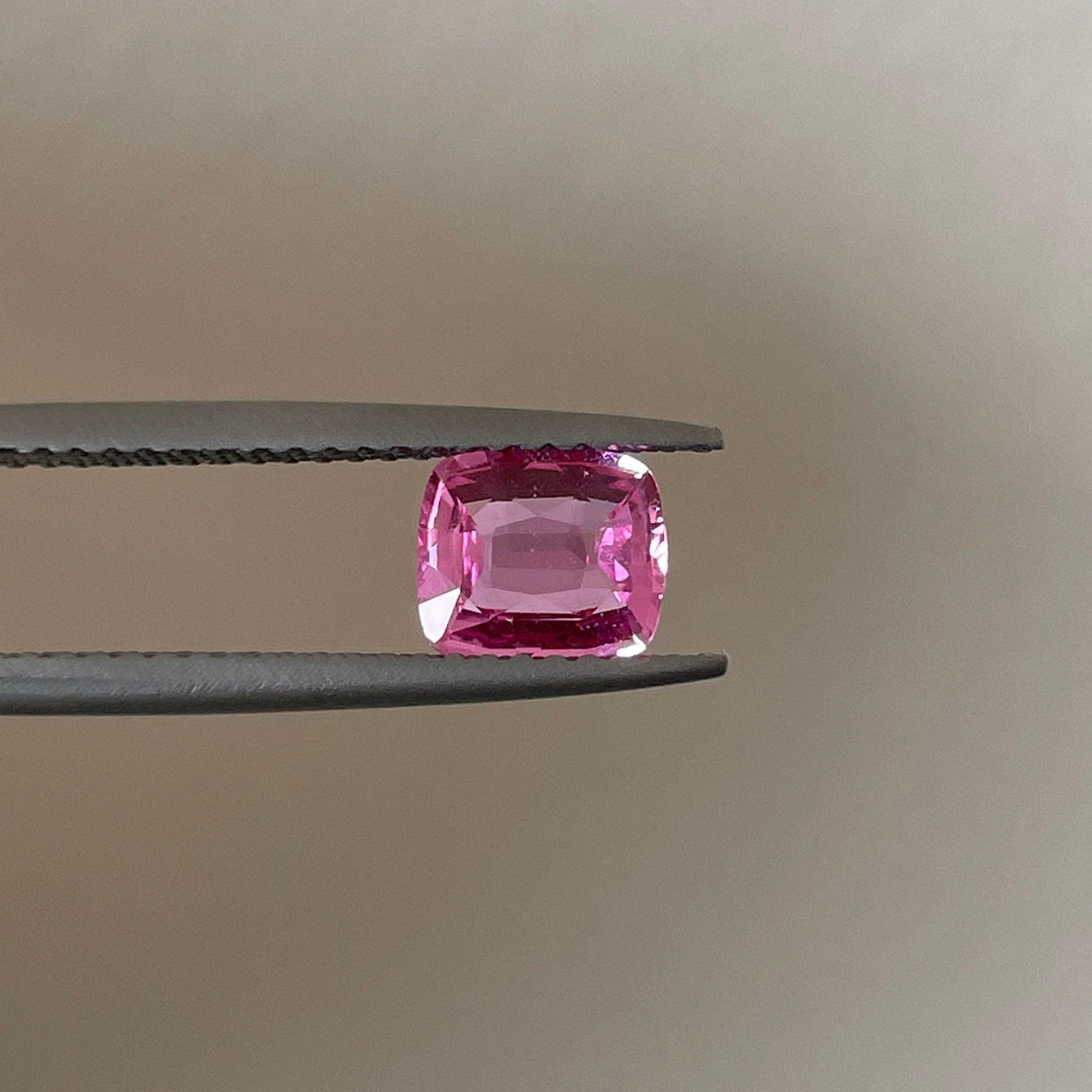 pink sapphire ring