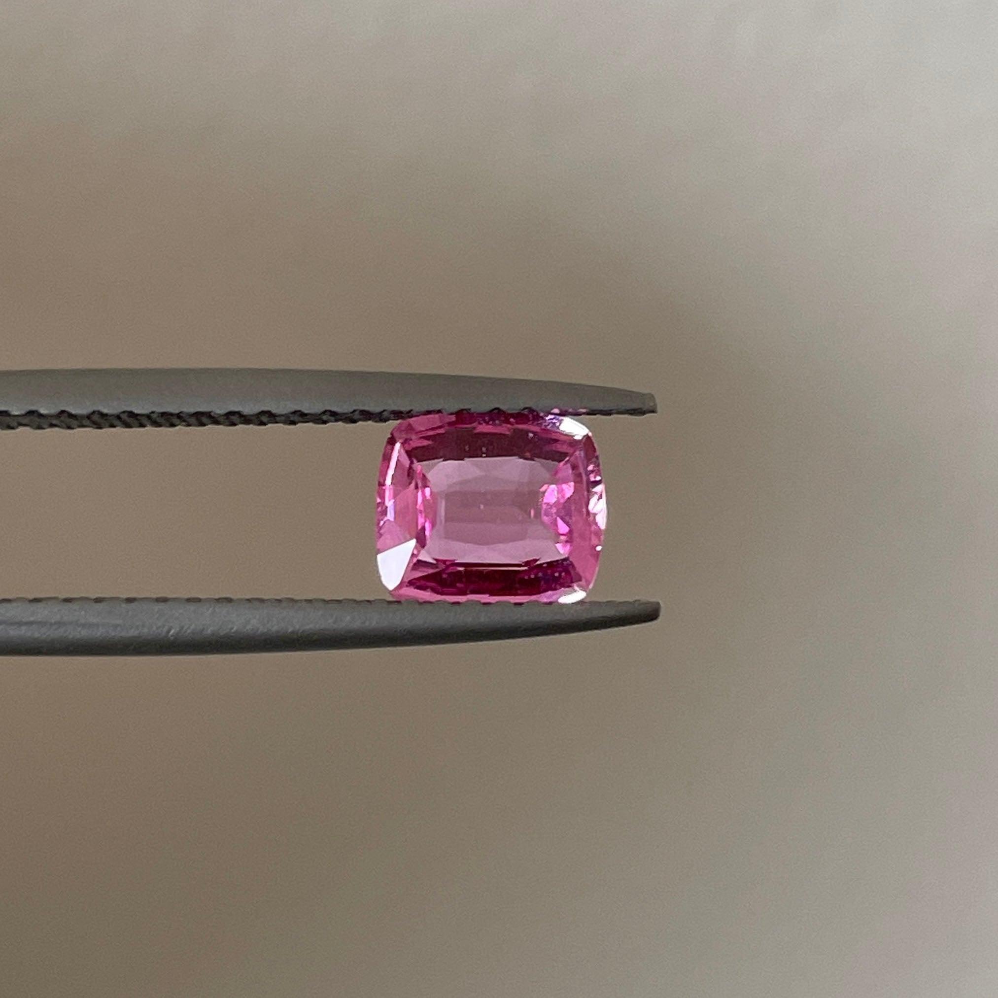 pink sapphire ring