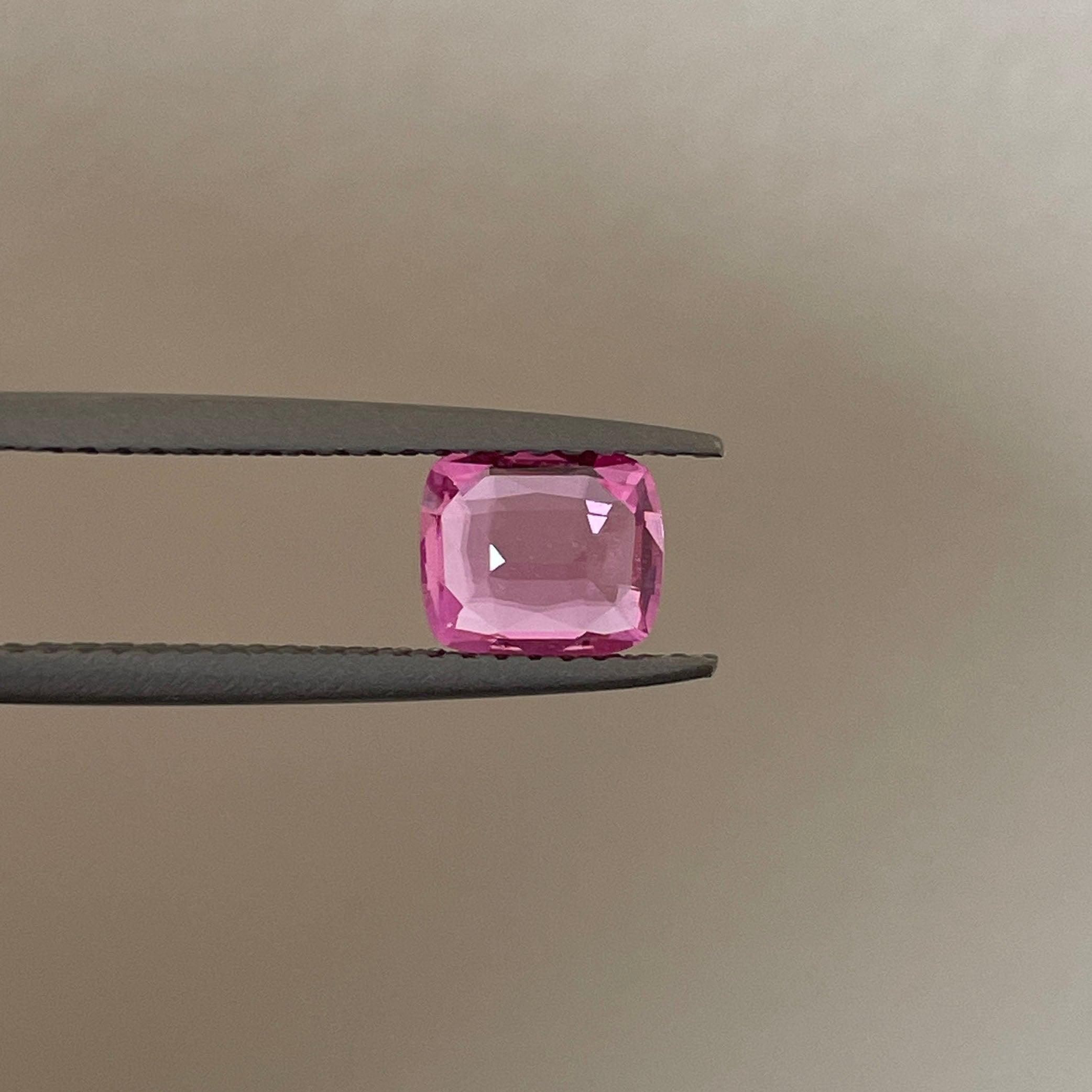 pink sapphire ring