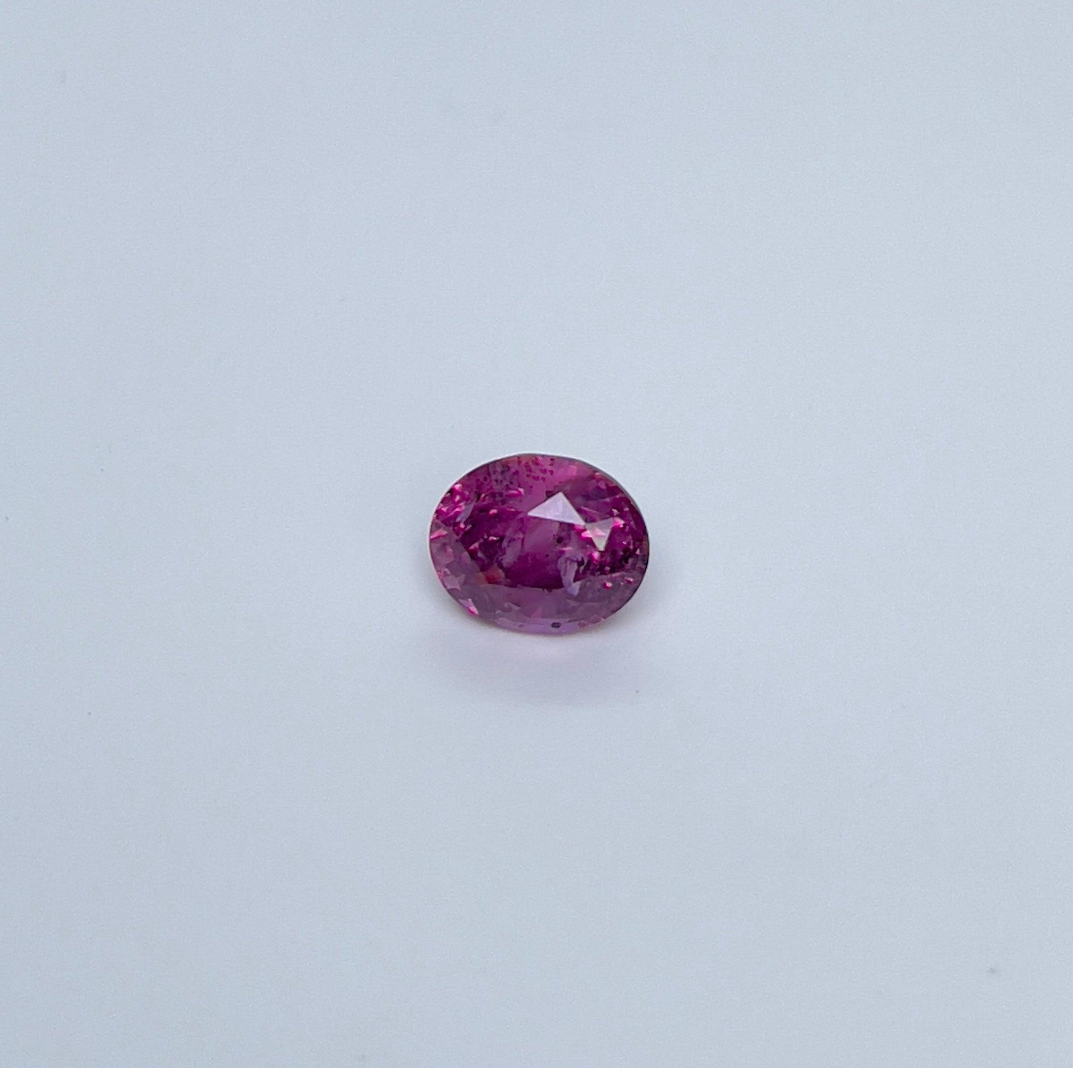 pink sapphire ring engagement