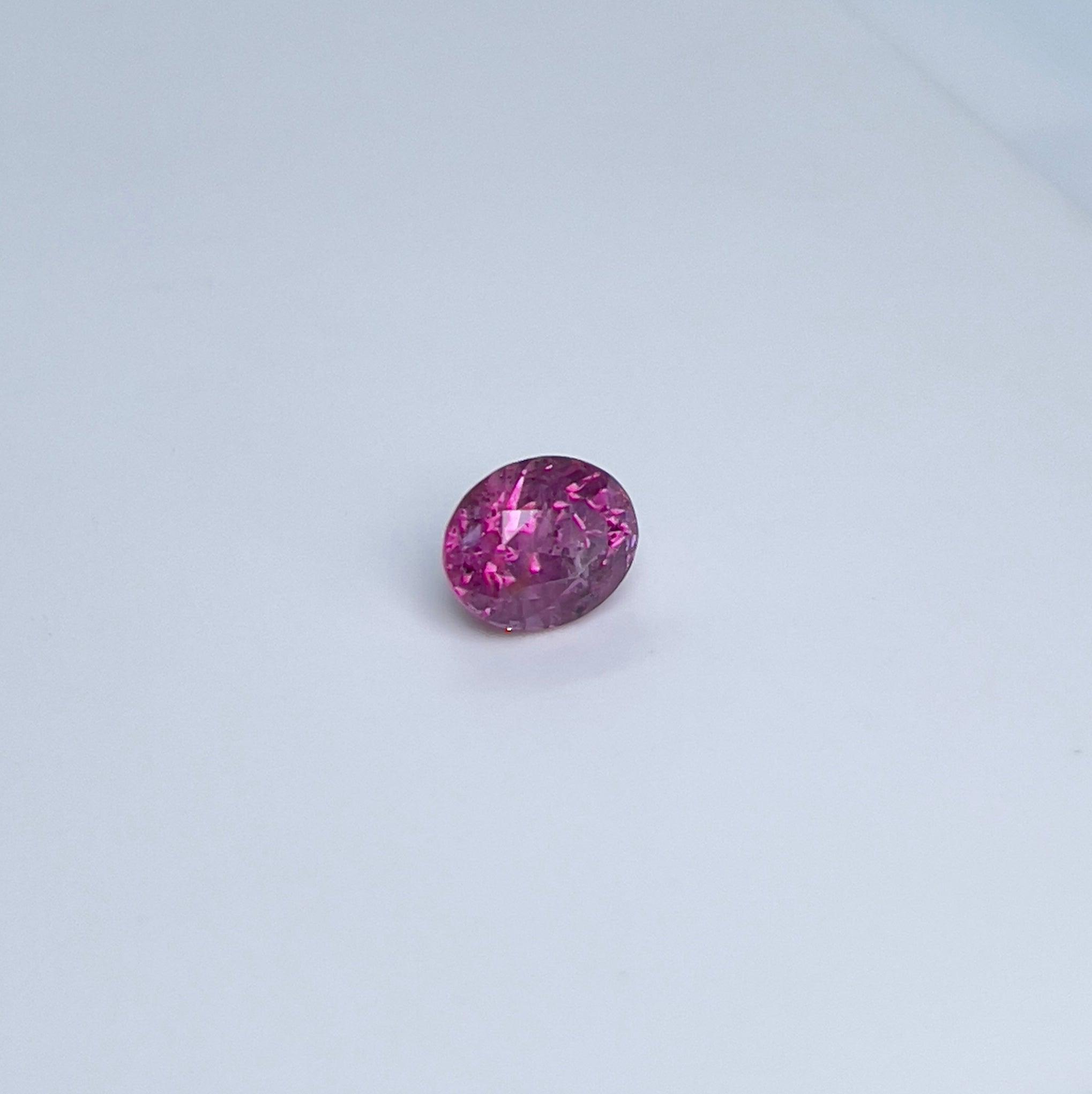 pink sapphire ring engagement
