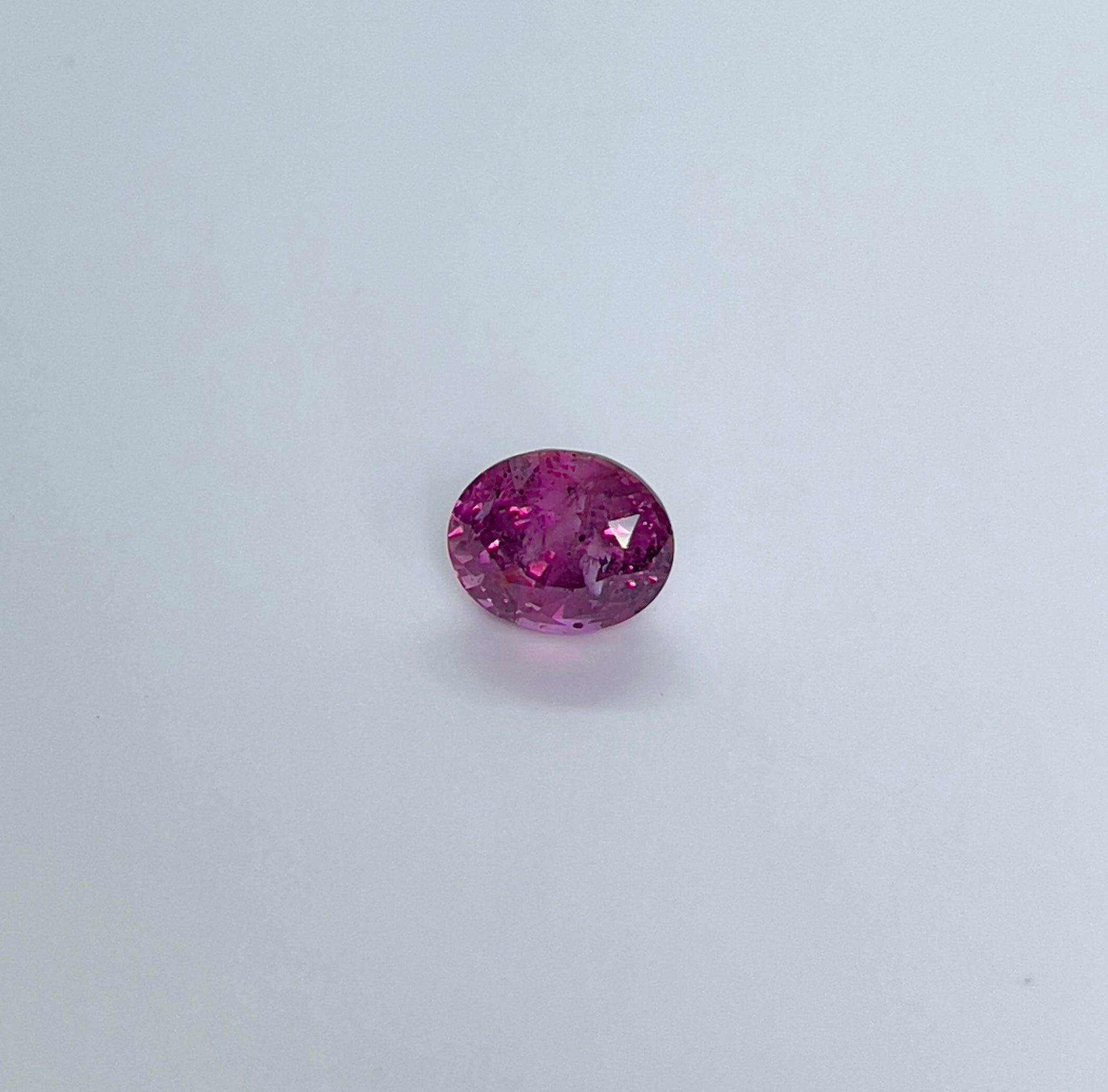 pink sapphire ring engagement