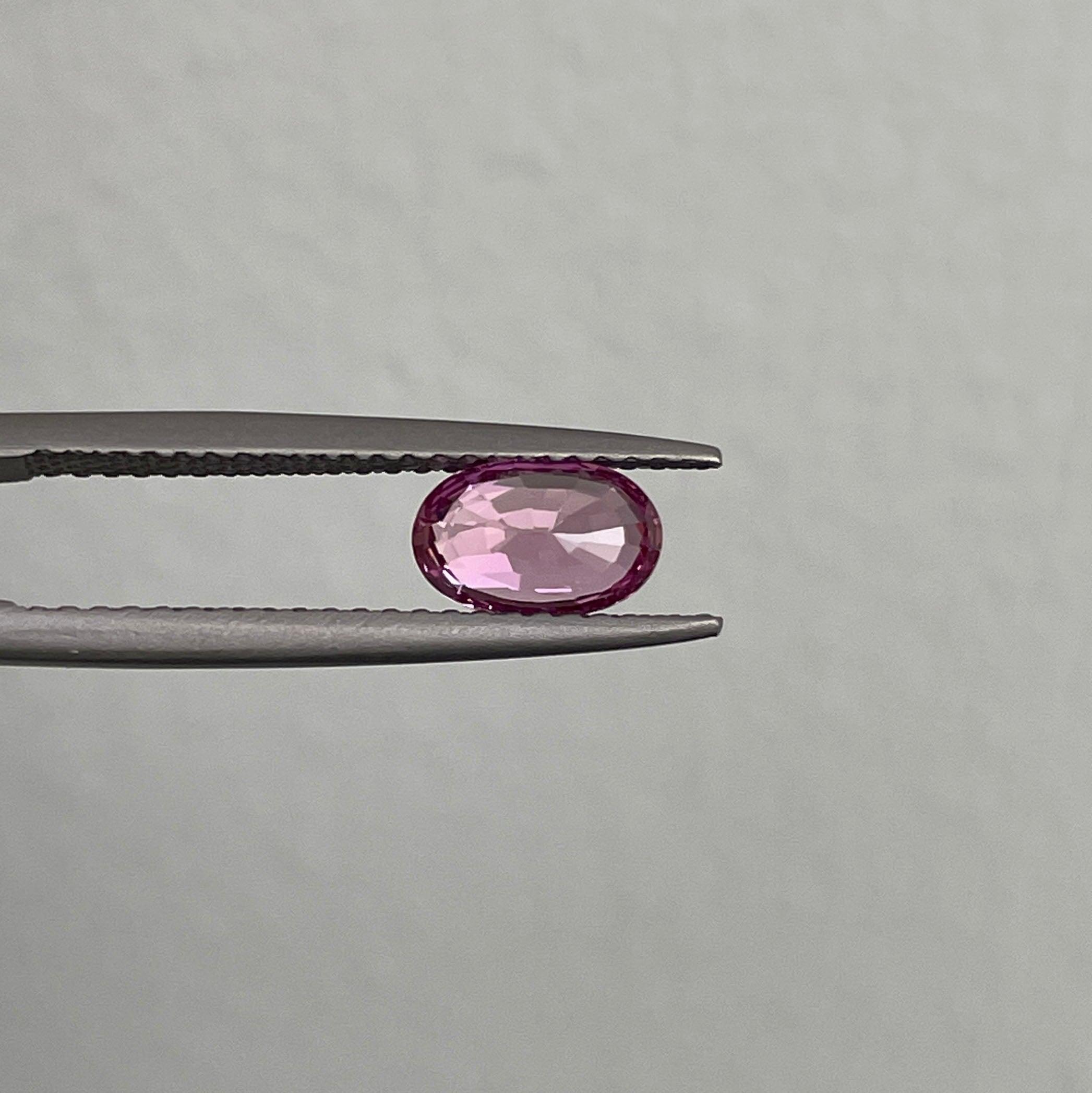 pink sapphire ring engagement