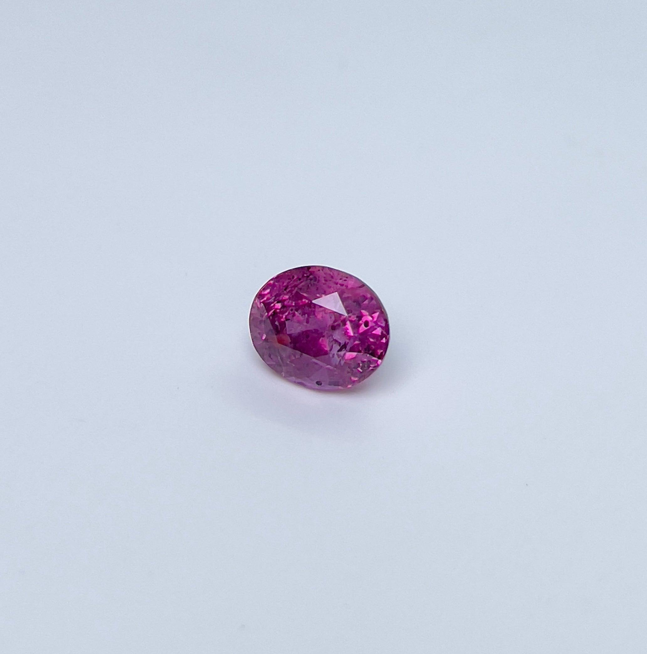 pink sapphire ring engagement