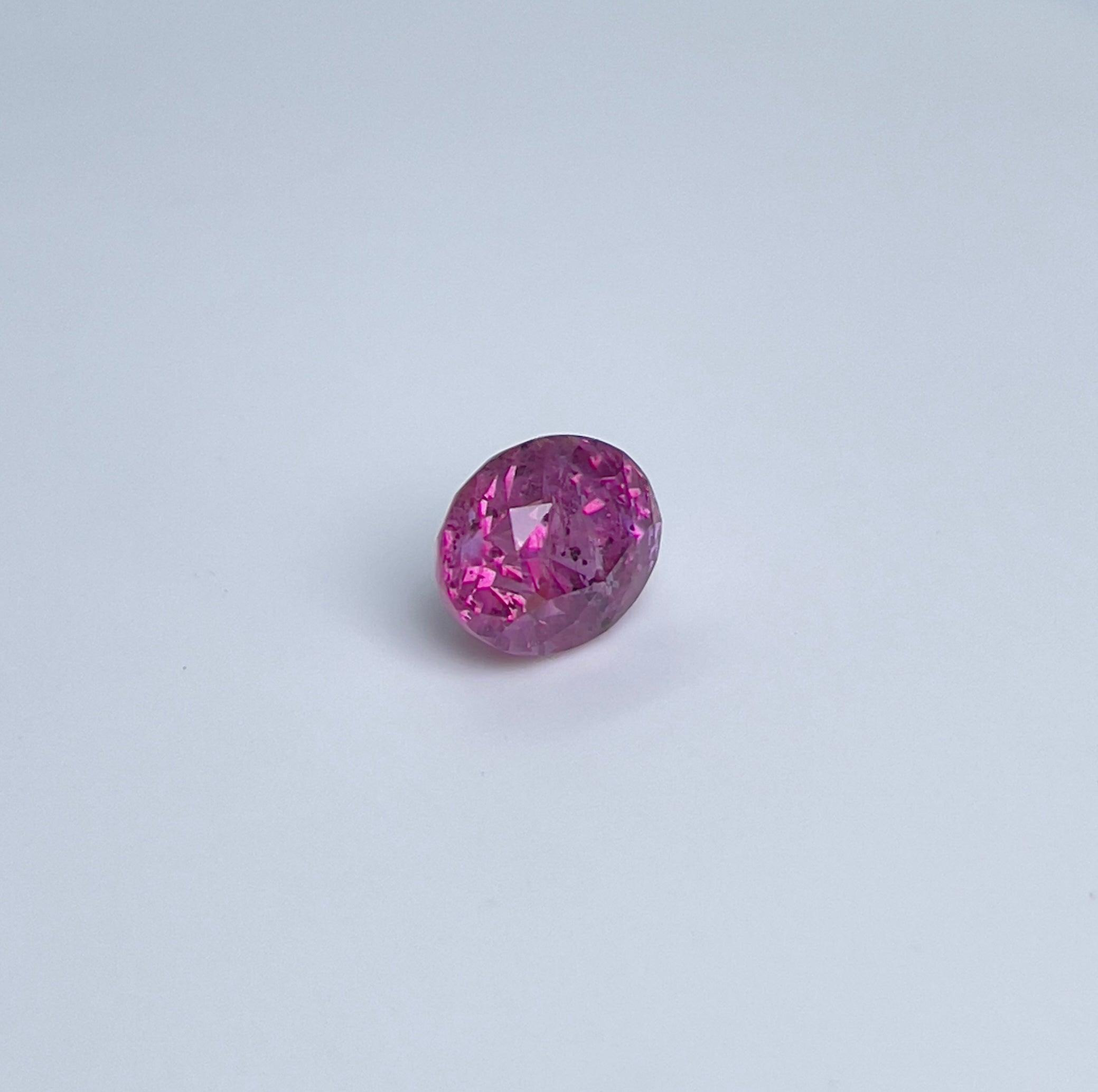 pink sapphire ring engagement