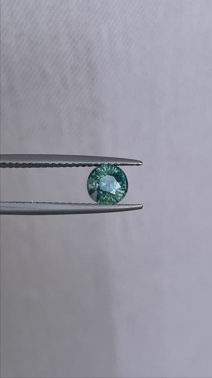 Deep Teal-Green Sapphire
