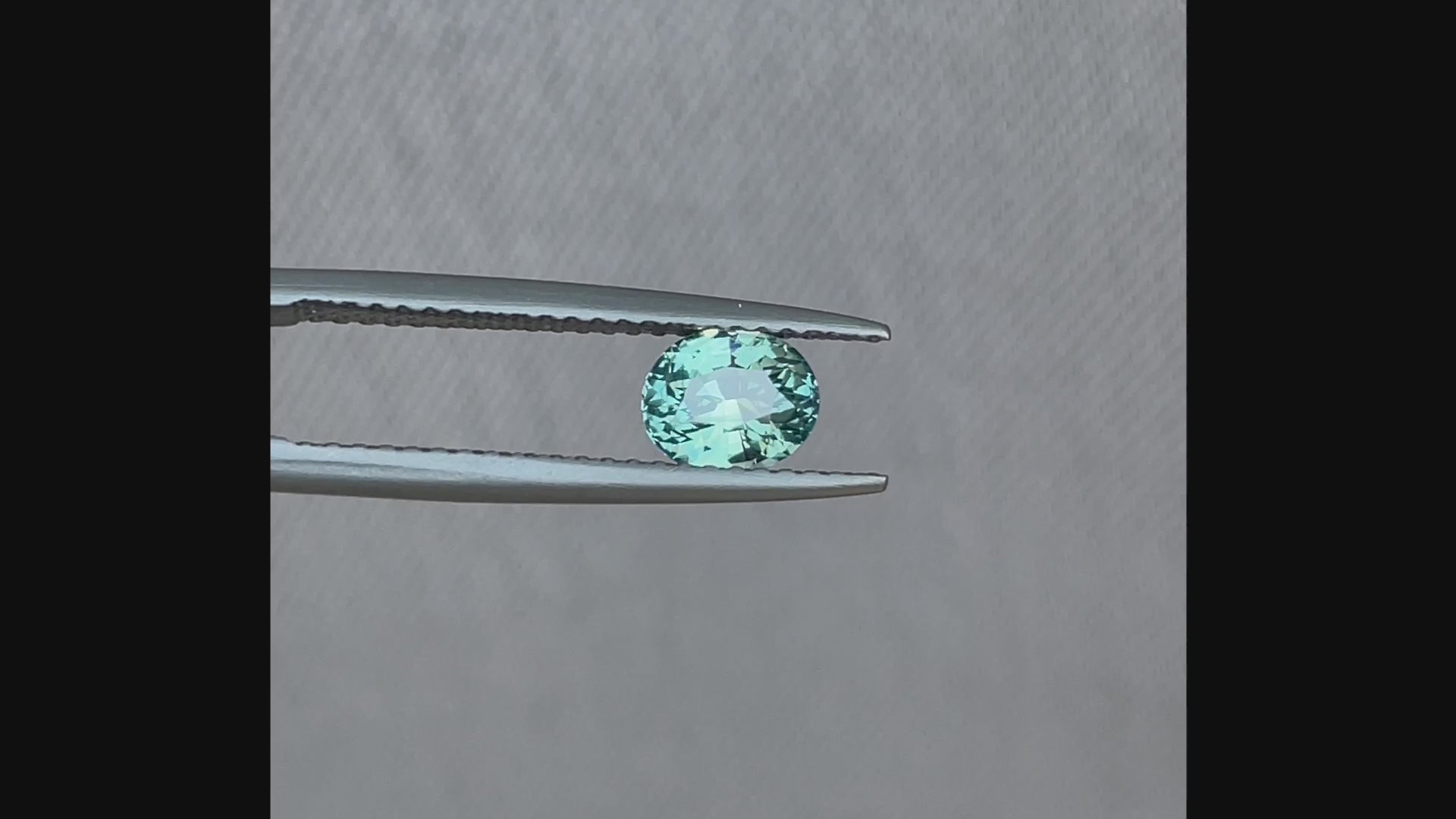 light green sapphire gemstone