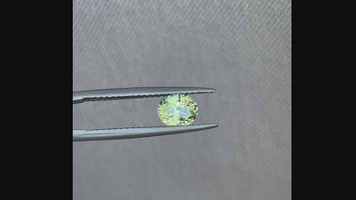 teal green parti colored loose sapphire fdbd6gnh