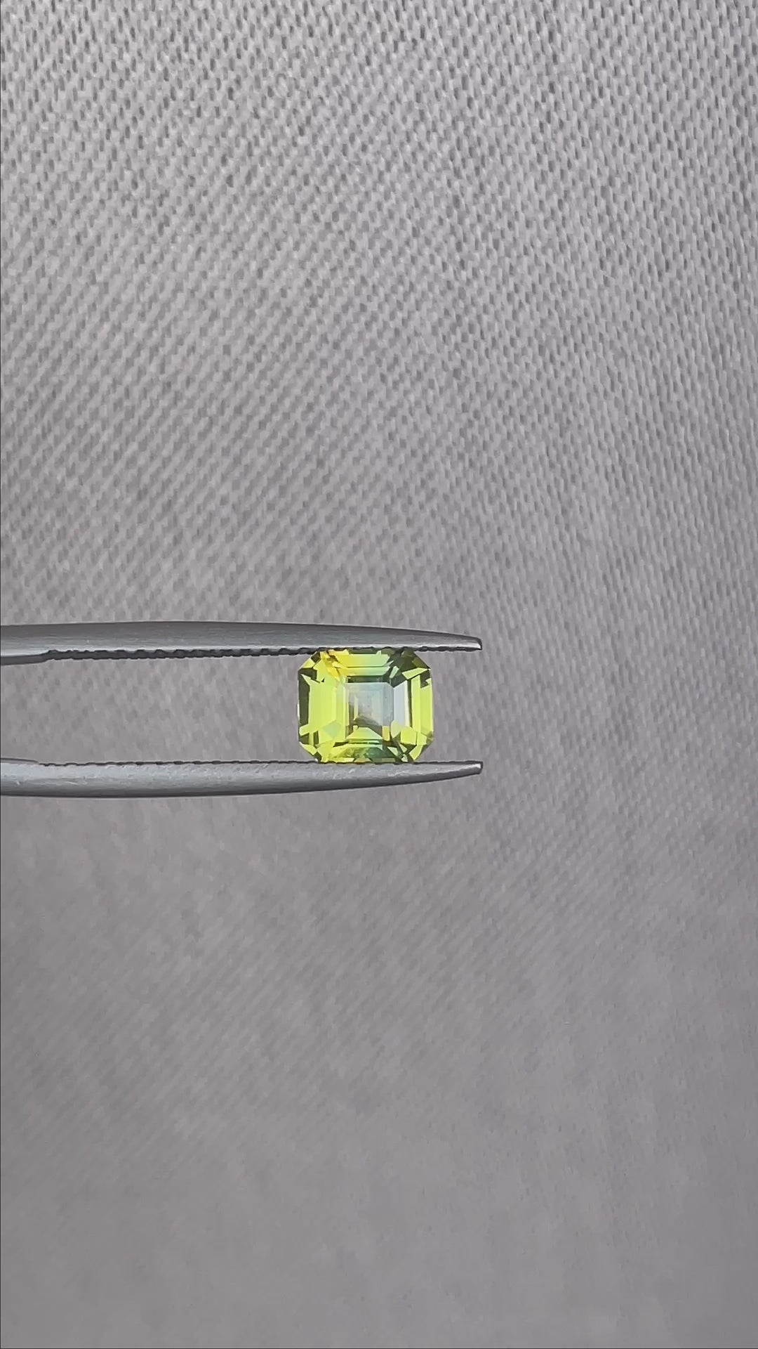 light green sapphire gemstone