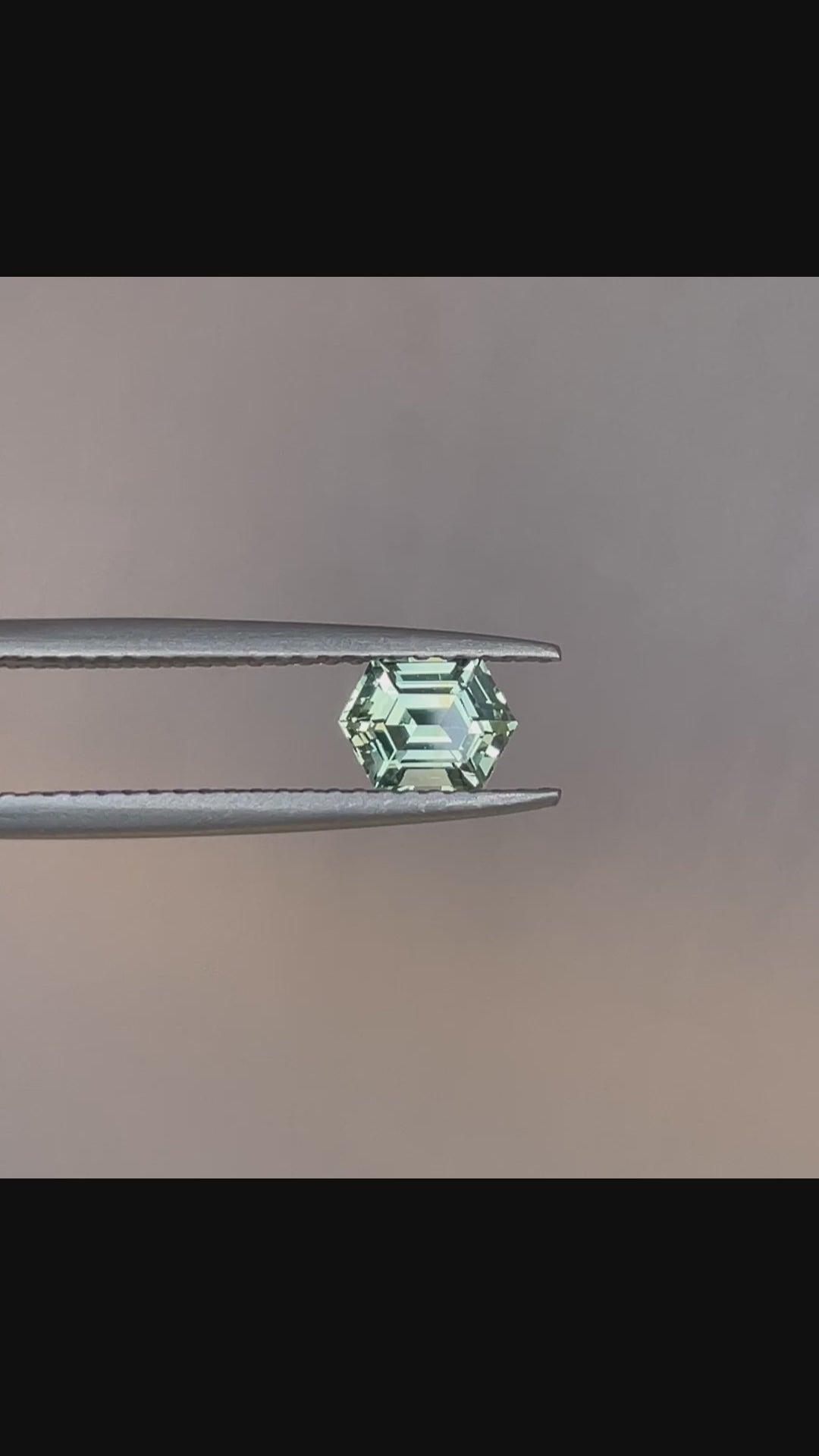 light green sapphire gemstone