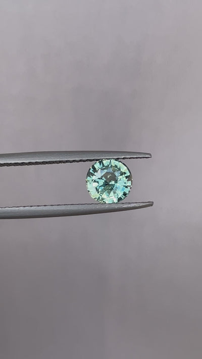 green sapphire loose gemstone 