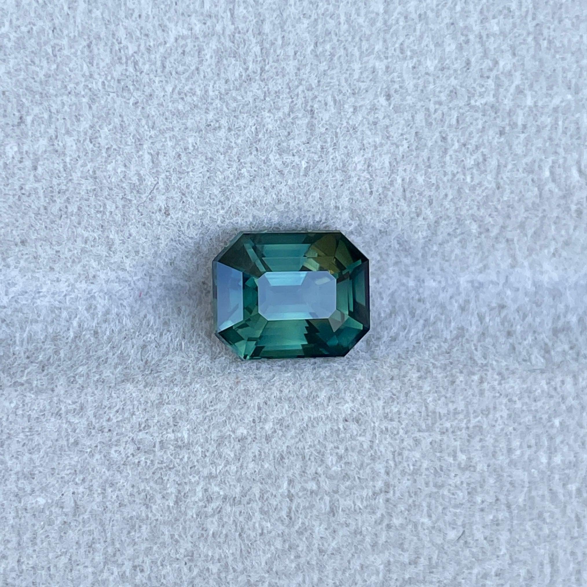 teal blue green gemstone sapphire