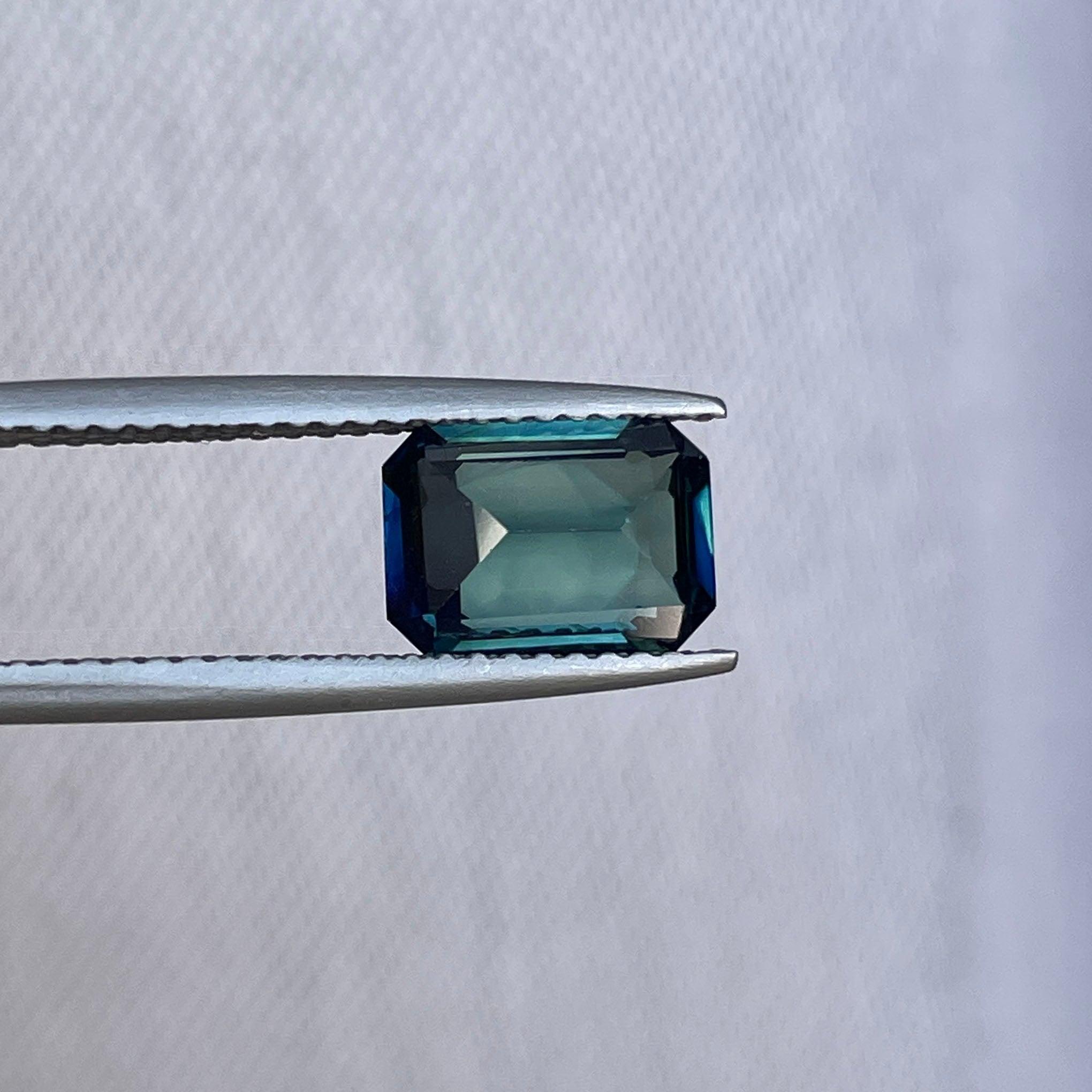 teal sapphire engagement rings