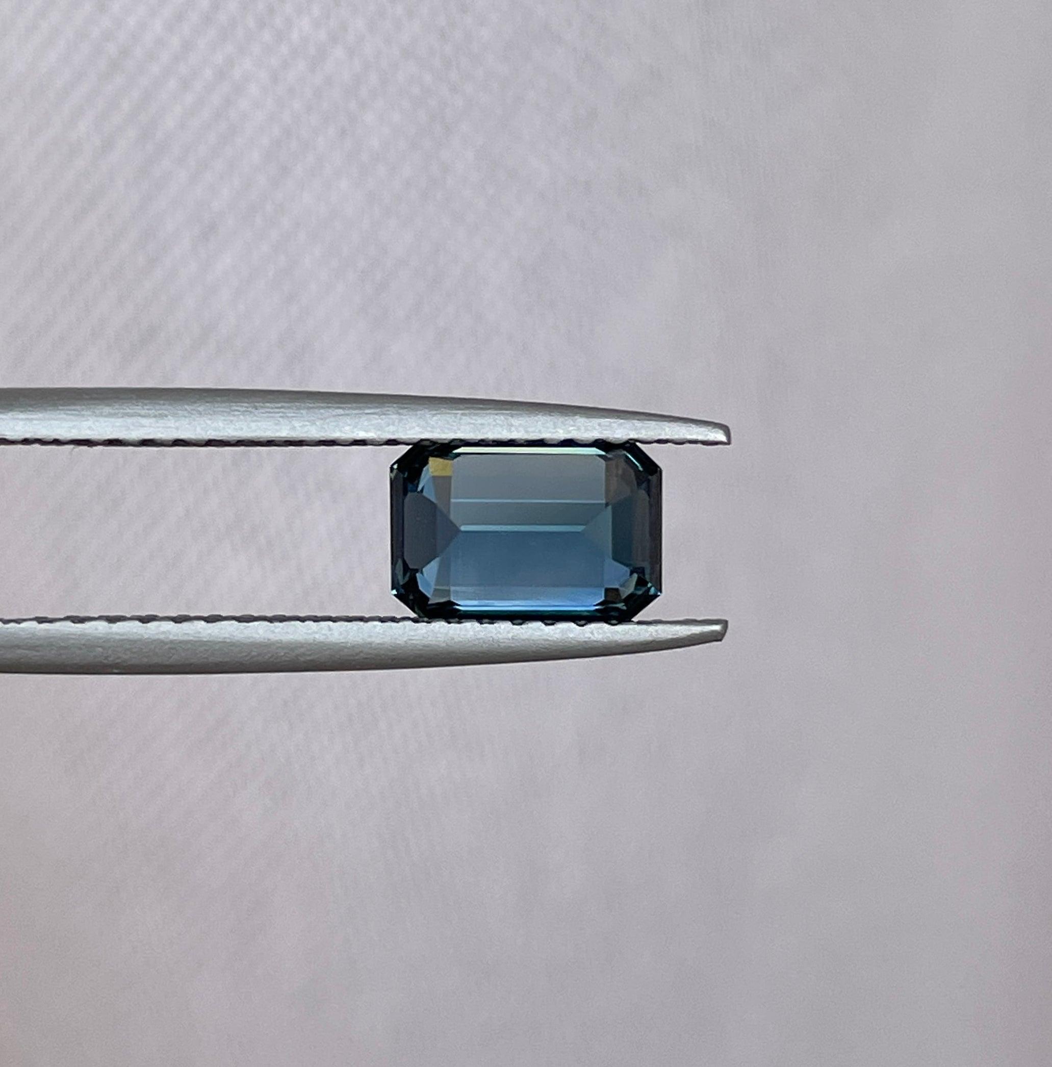 teal sapphire engagement rings