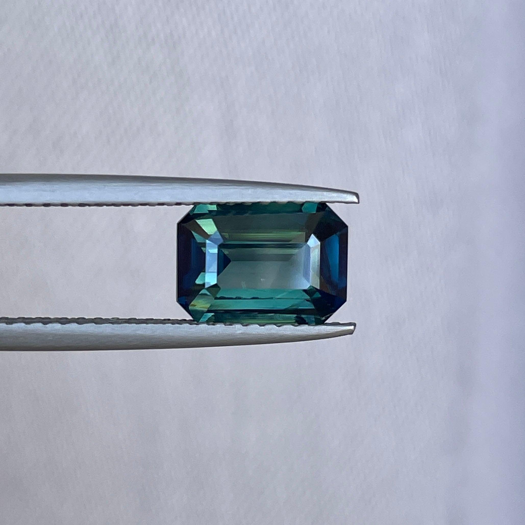 teal sapphire engagement rings