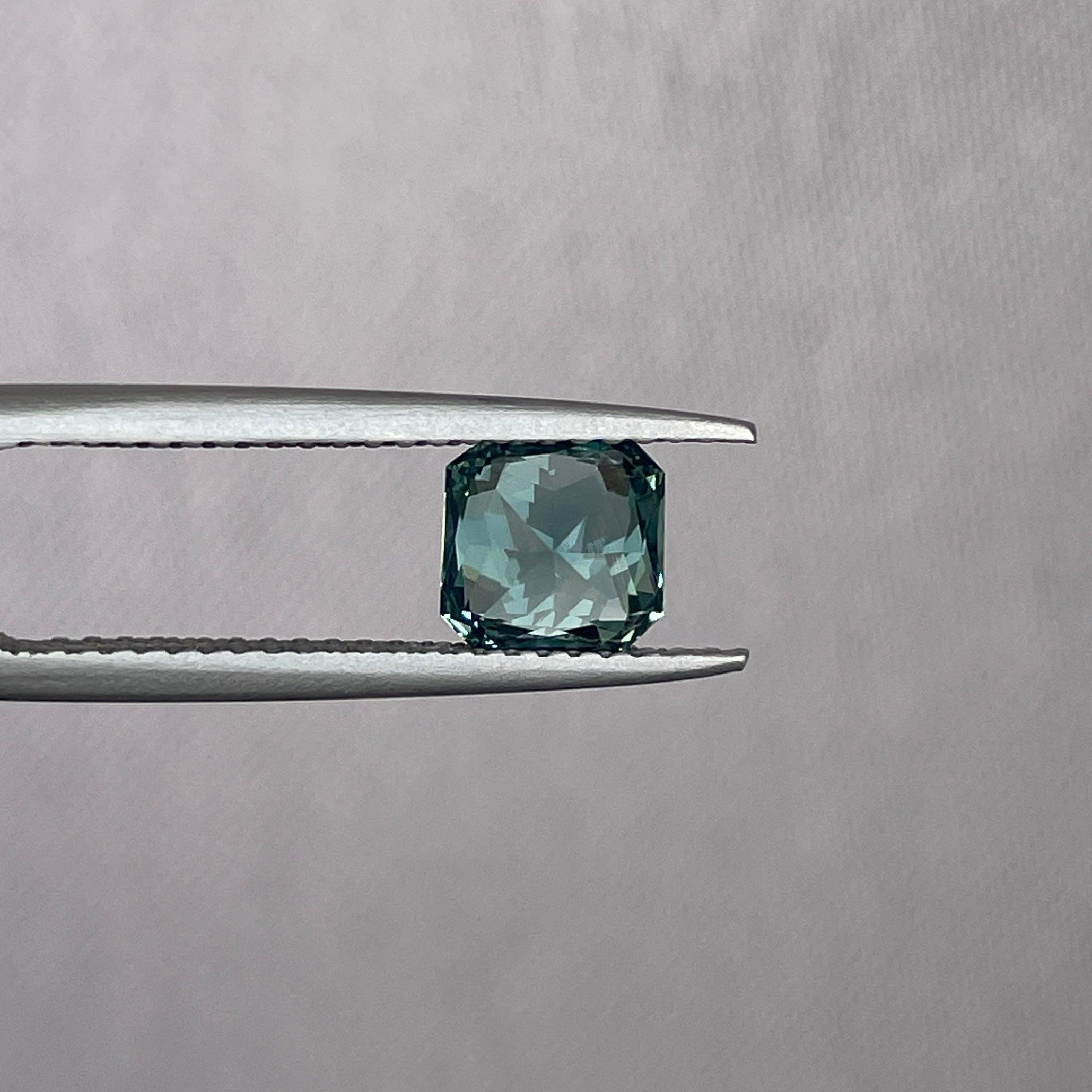 teal sapphire engagement rings