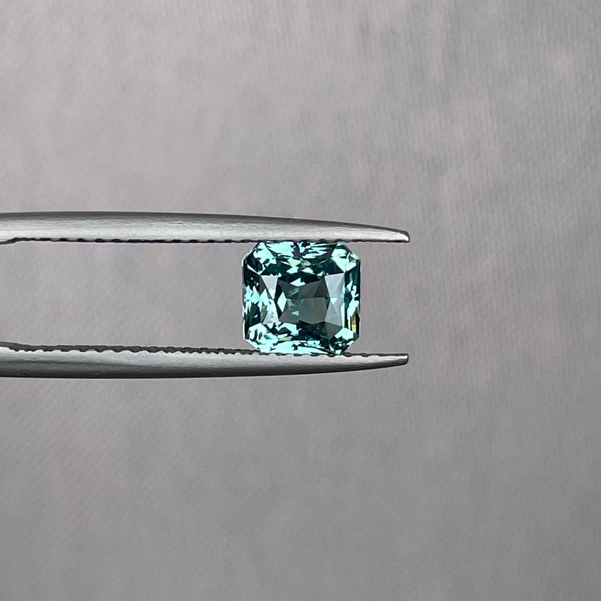 teal sapphire engagement rings