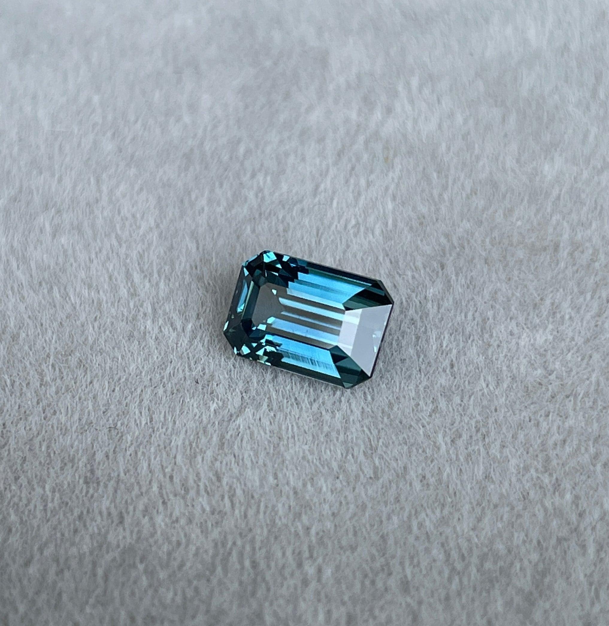 teal sapphire engagement rings