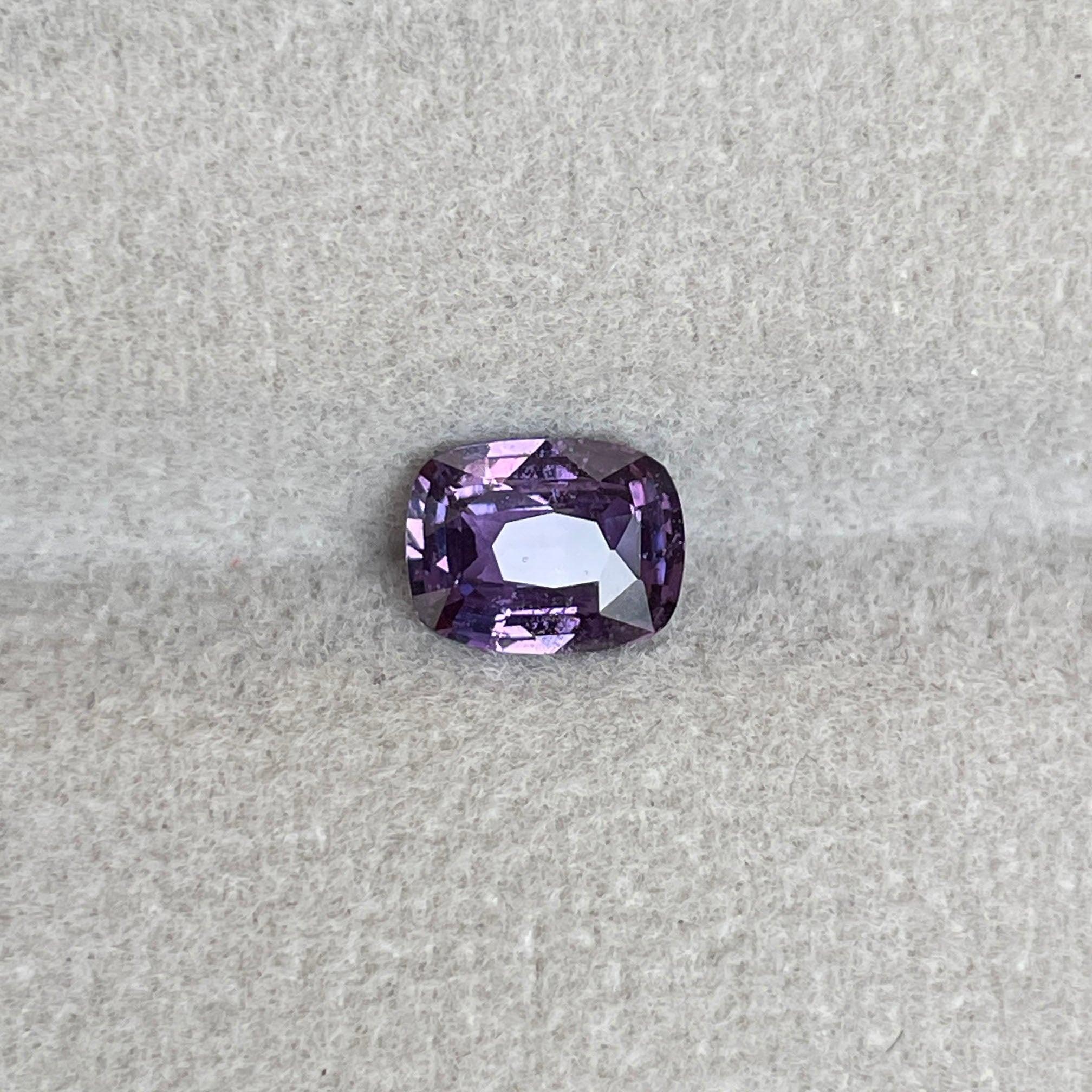 violet sapphire gemstone