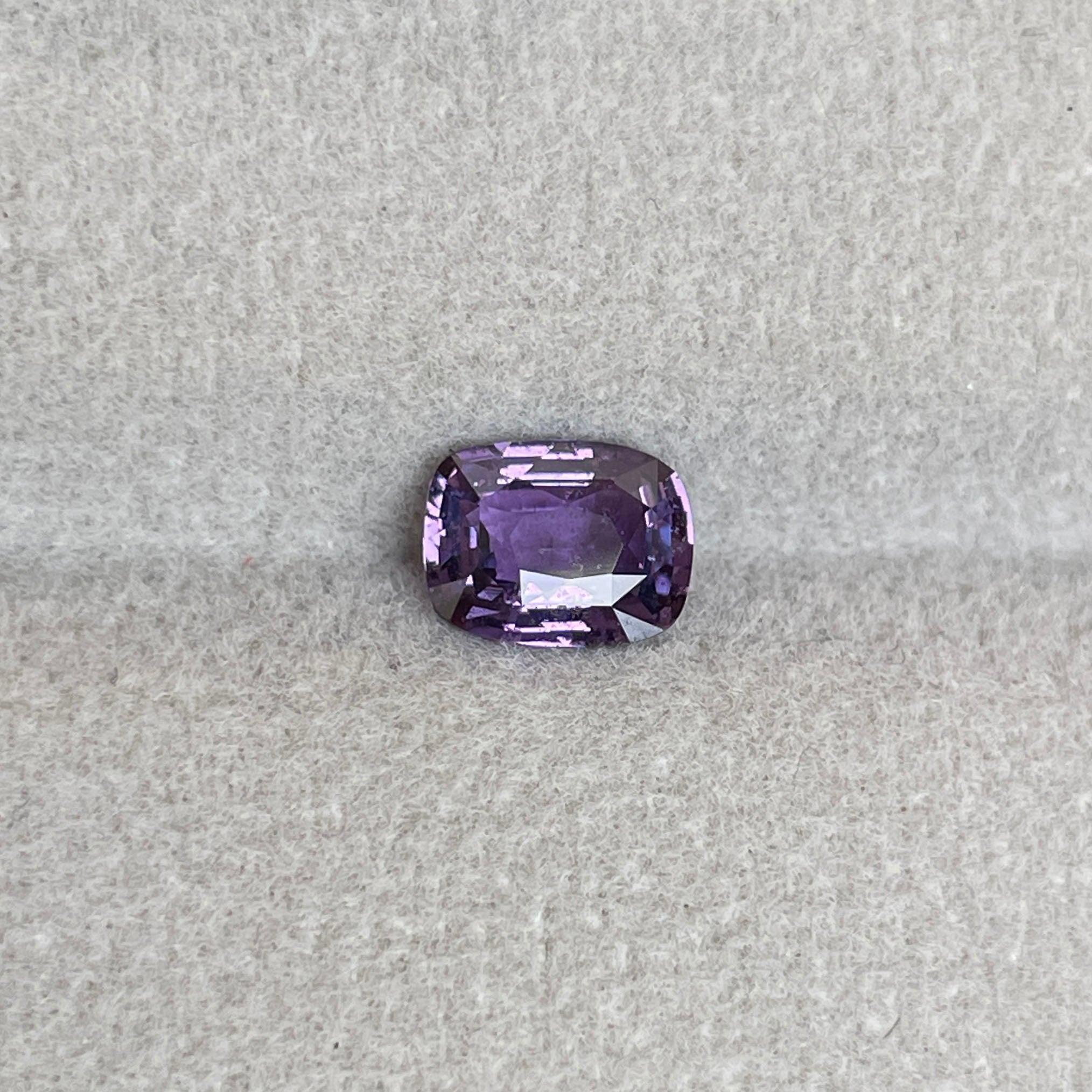 violet sapphire gemstone