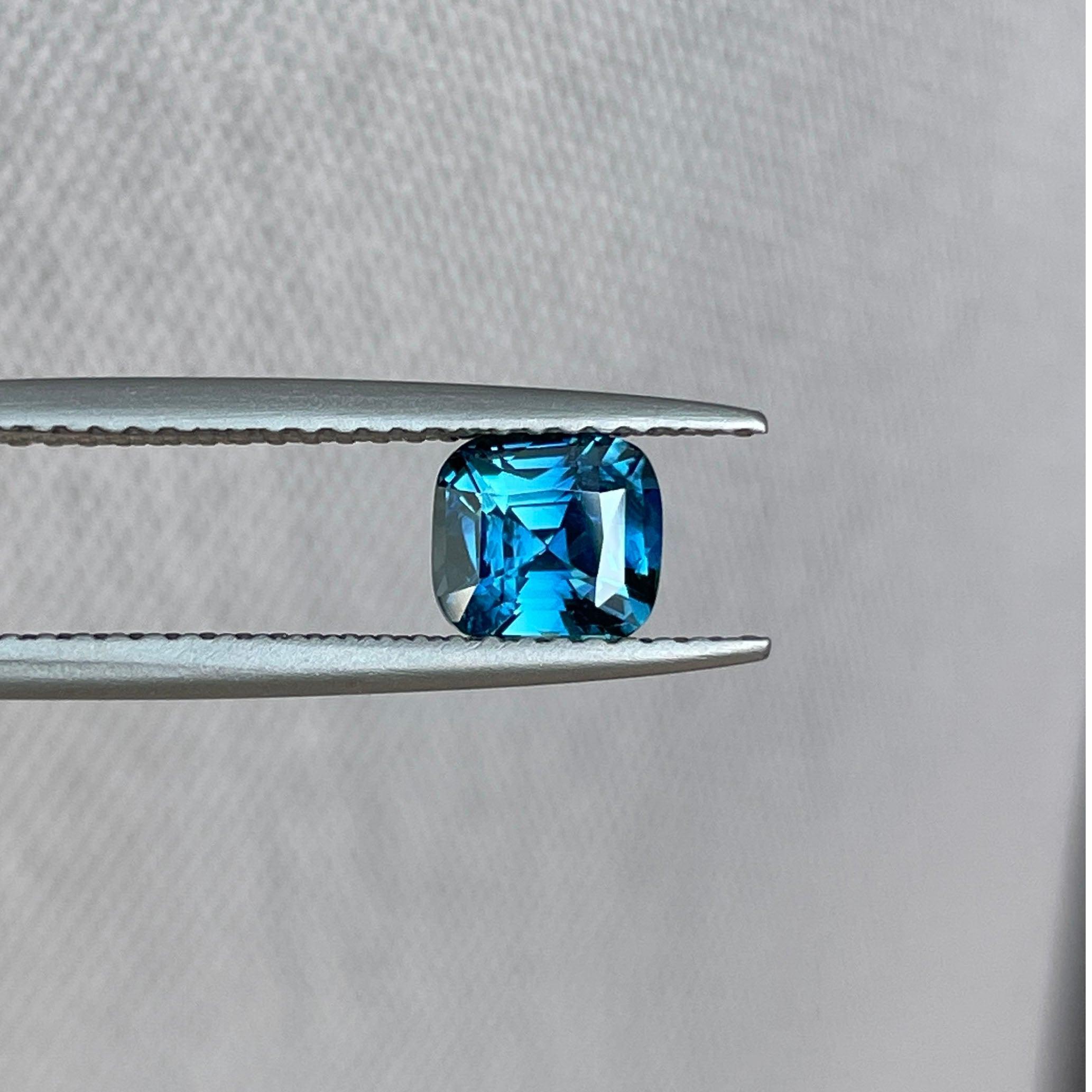 Natural Teal Sapphire