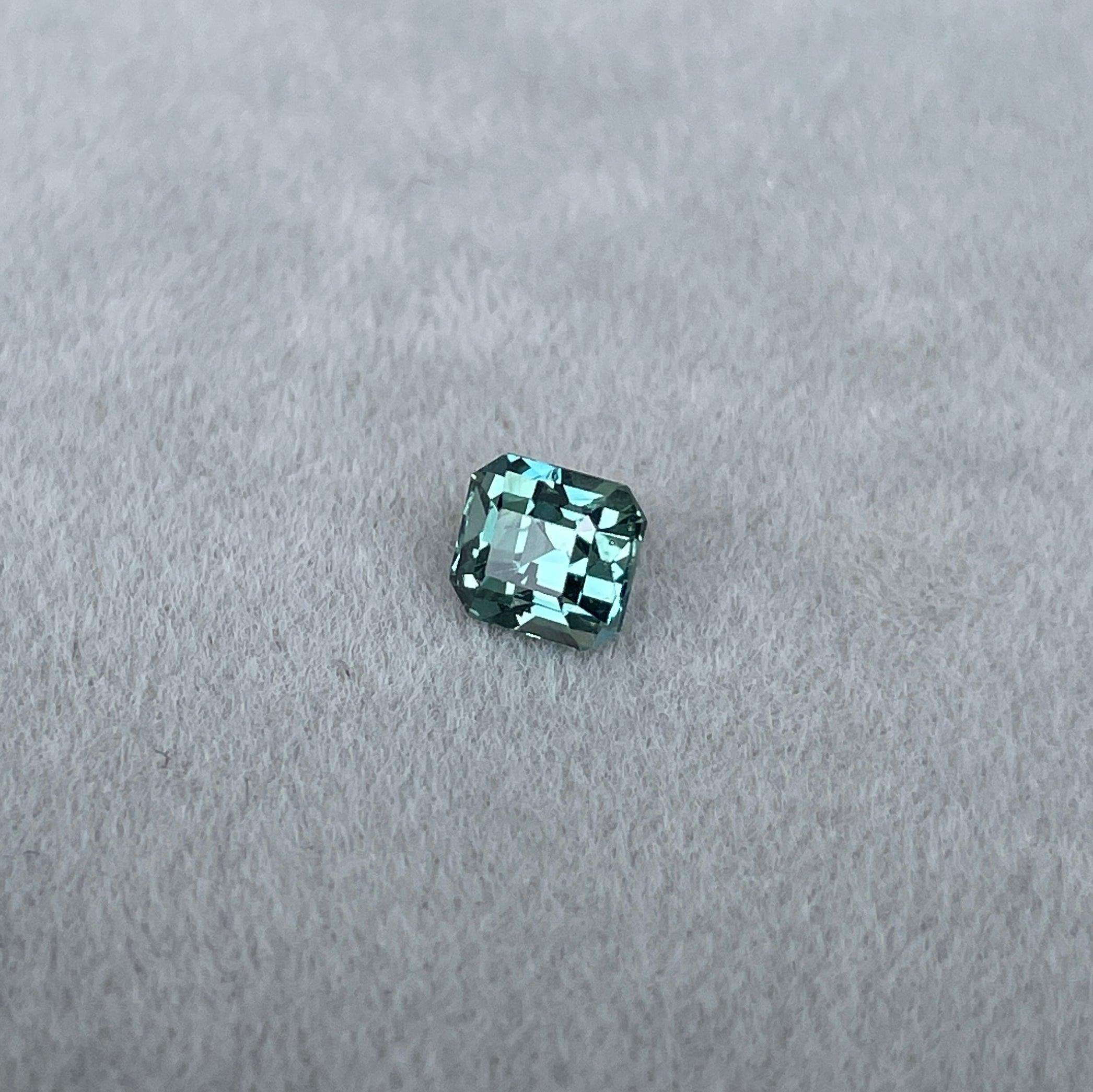 1.03 Carat Teal Sapphire