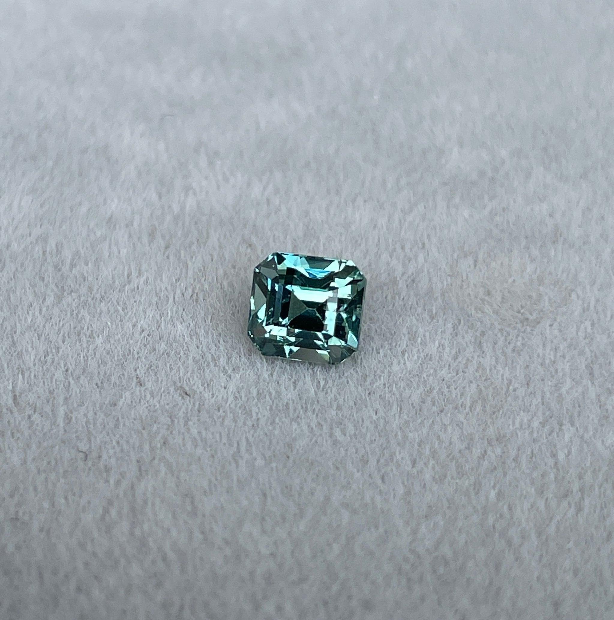 1.03 Carat Teal Sapphire