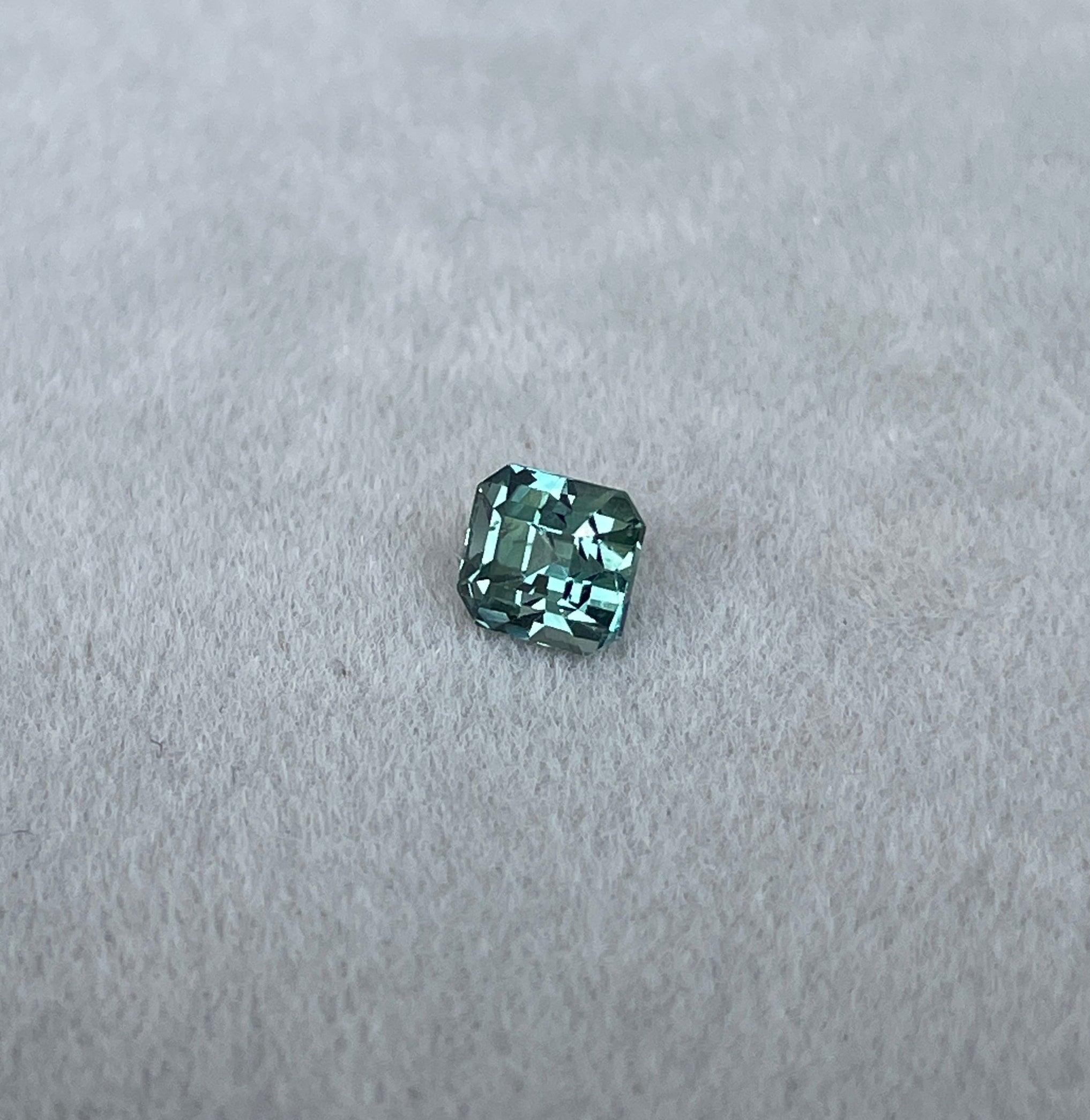1.03 Carat Teal Sapphire