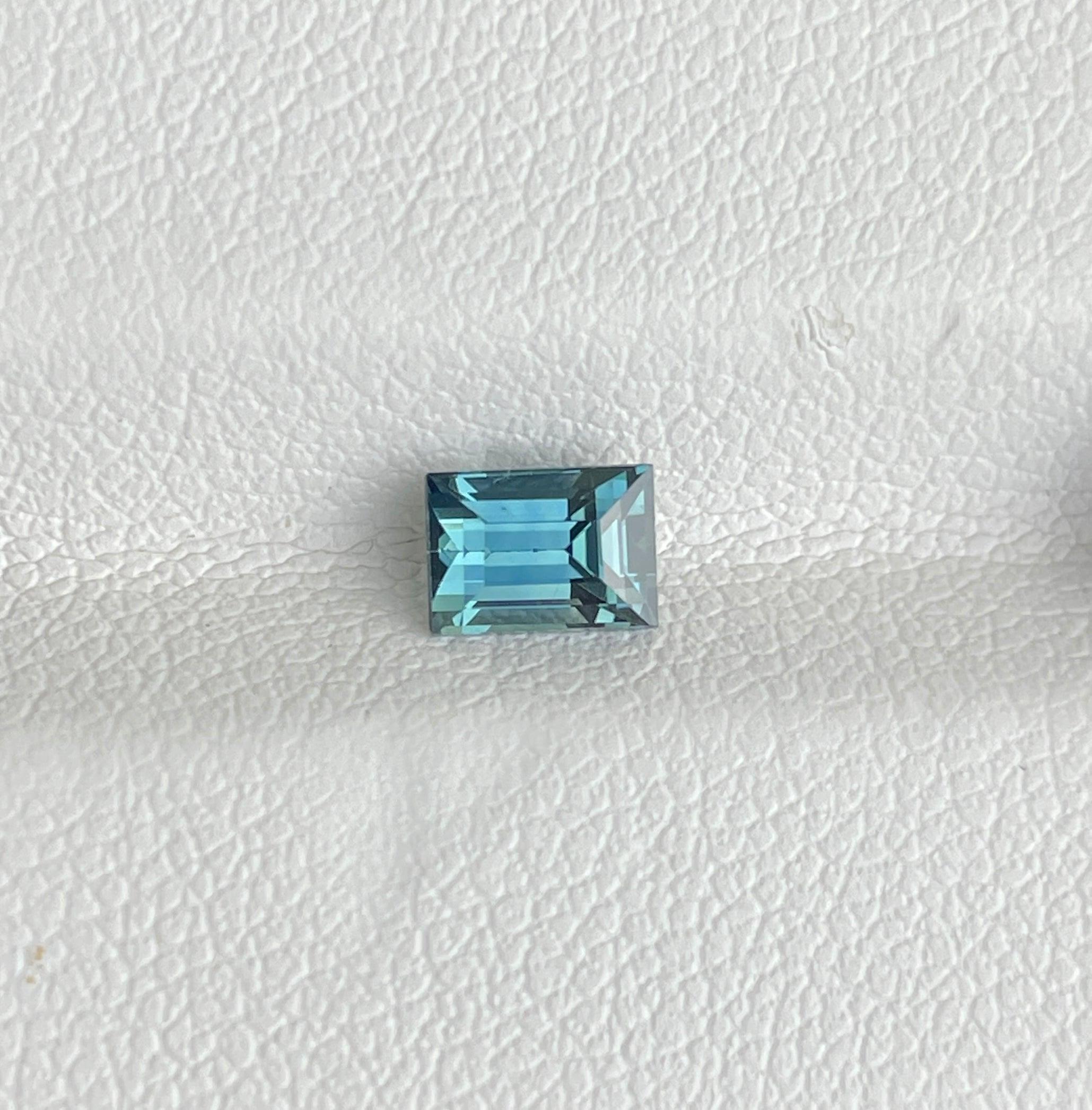 0.78 Carat Teal Sapphire