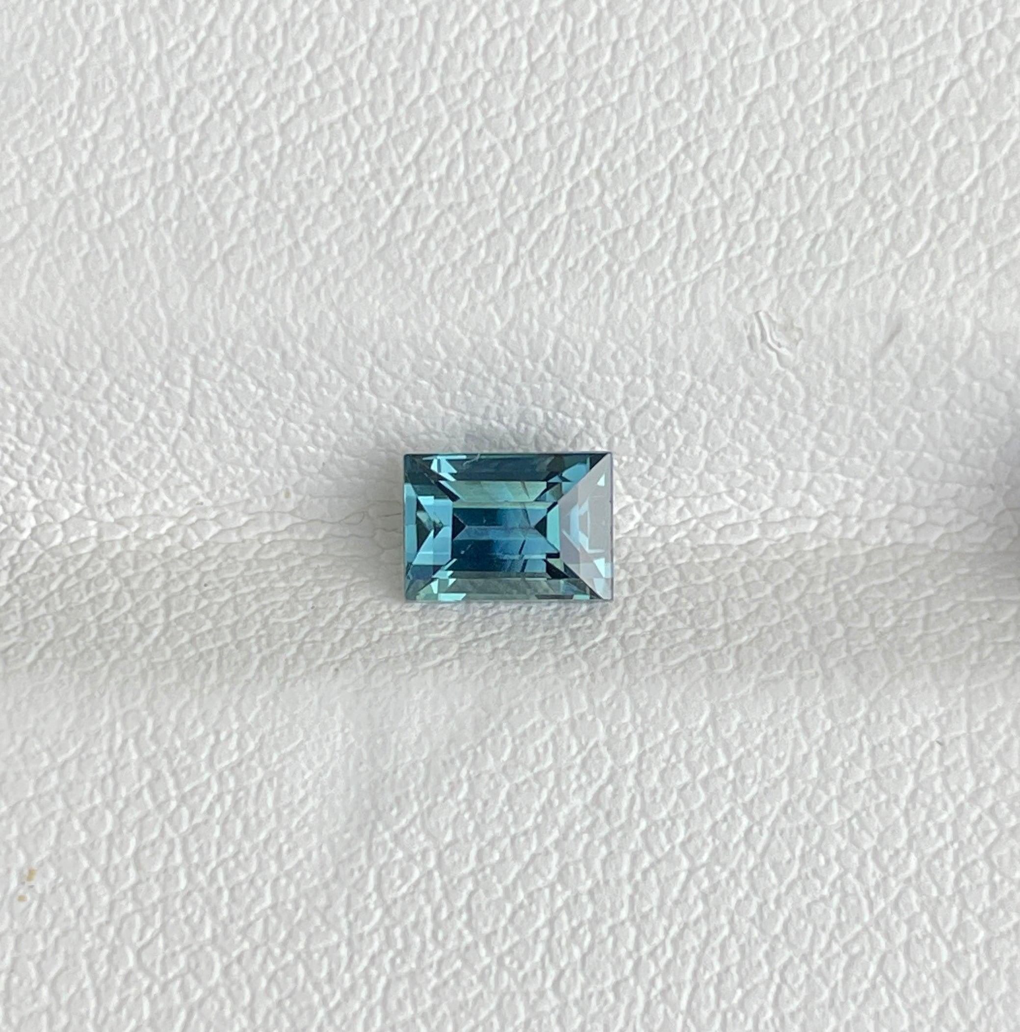 0.78 Carat Teal Sapphire