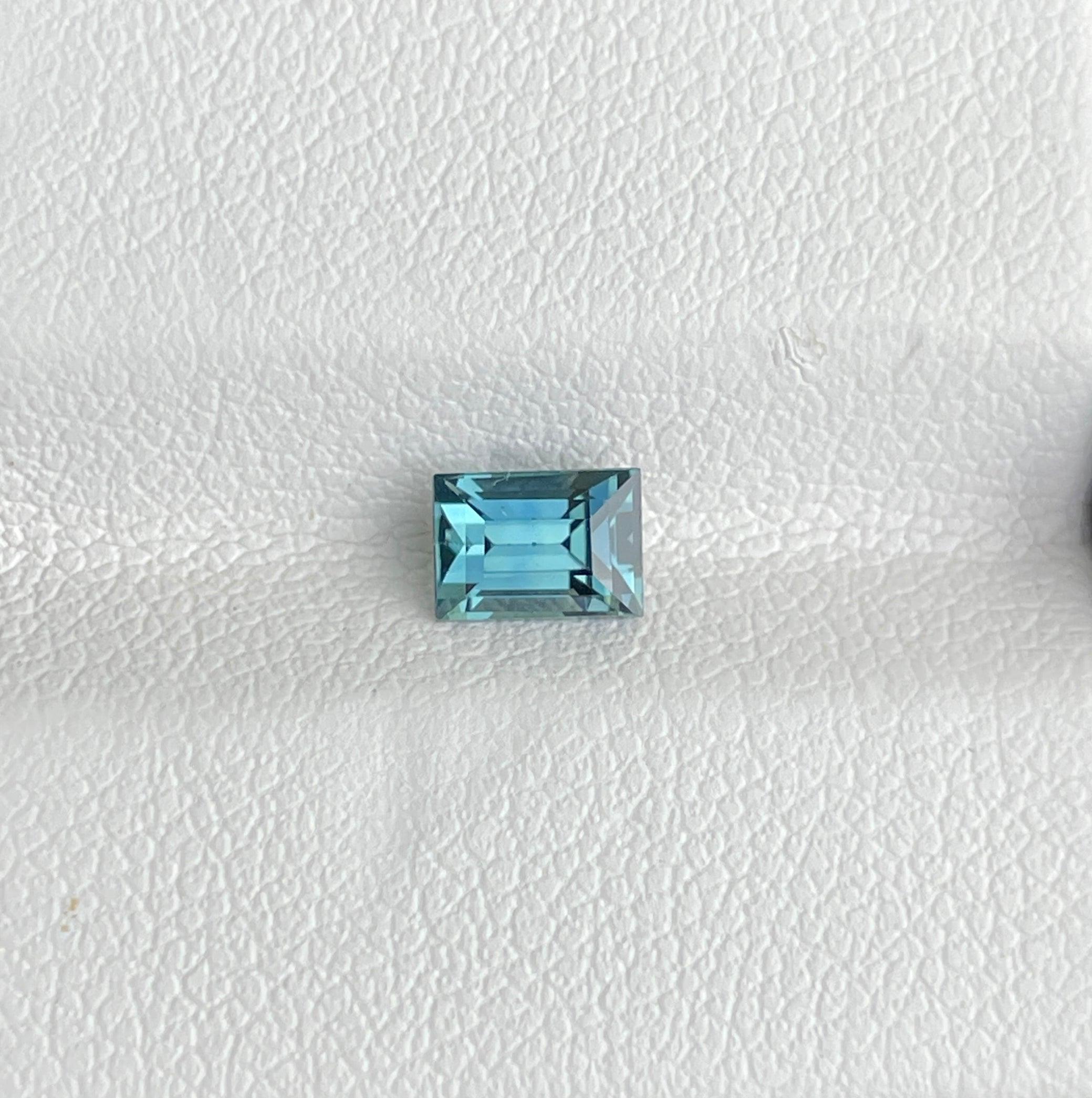 0.78 Carat Teal Sapphire