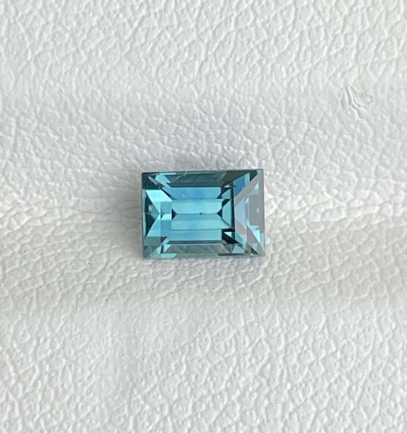 0.78 Carat Teal Sapphire