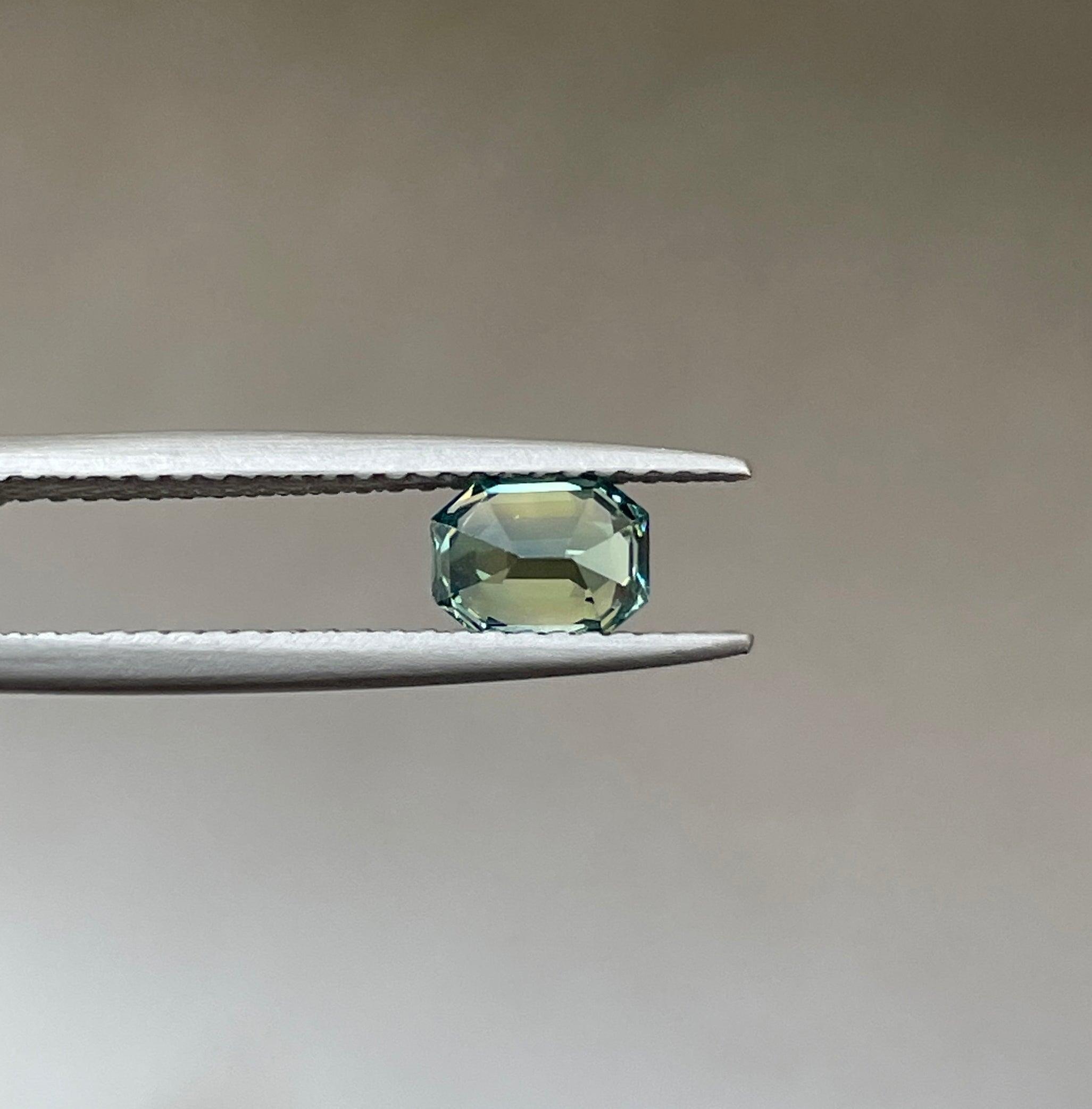 Emerald Cut Sapphire 