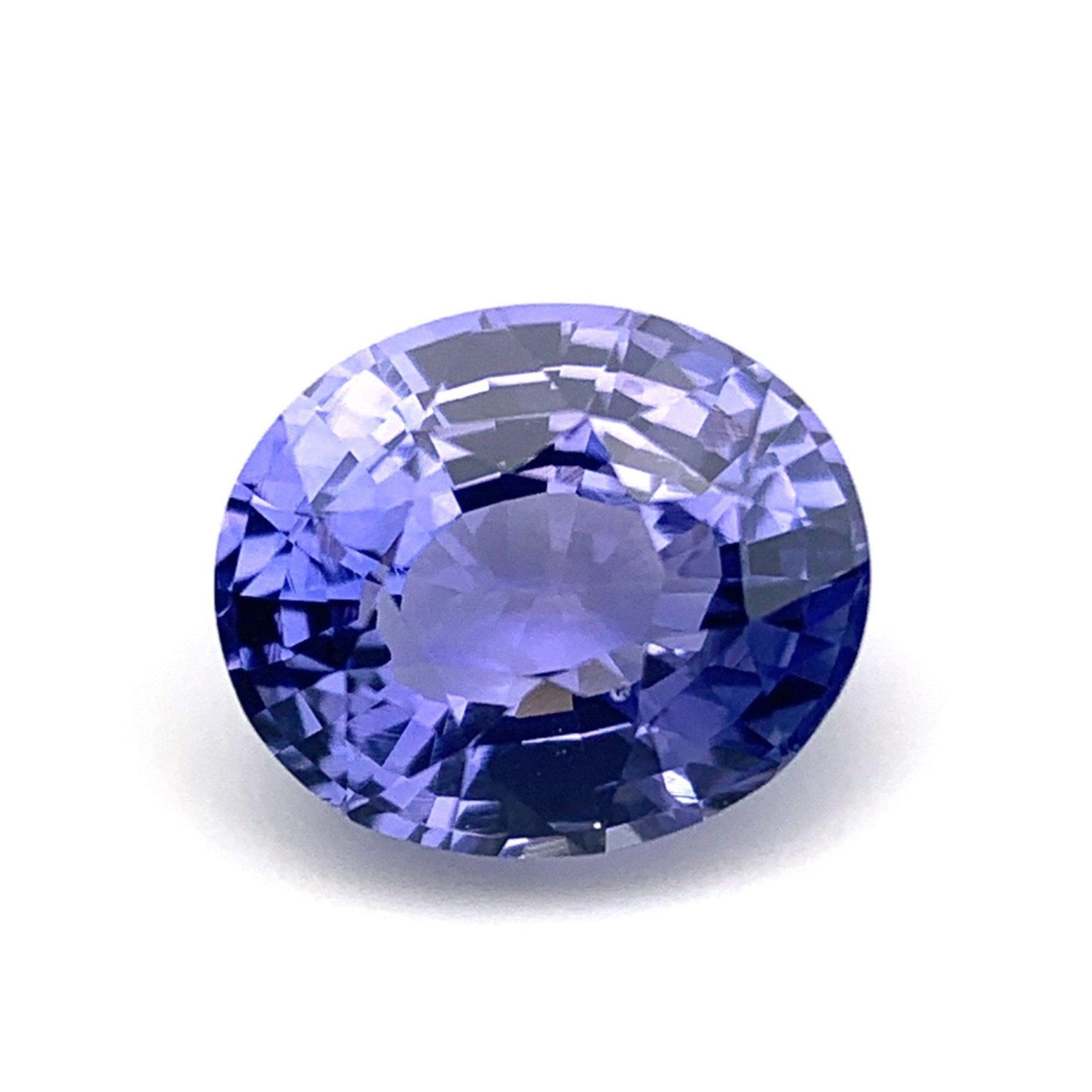 Neelam blue sapphire stone from NASHGEMS, 2.01 ct royal blue sapphire for engagement or wedding jewelry, sept birthstone.